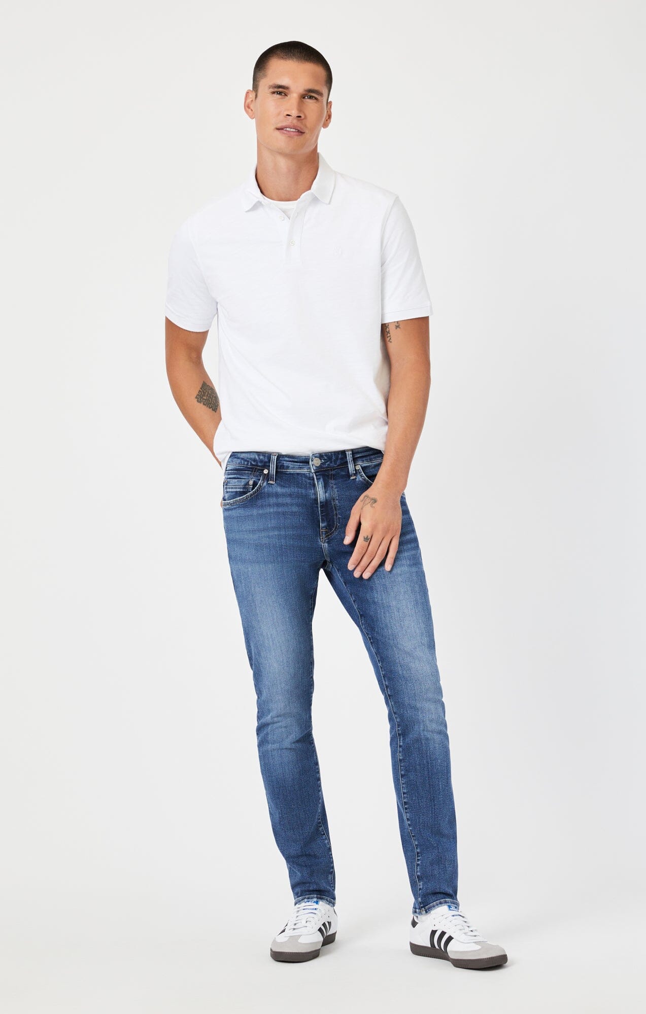 JAKE SLIM LEG IN MID ORGANIC VINTAGE - Mavi Jeans