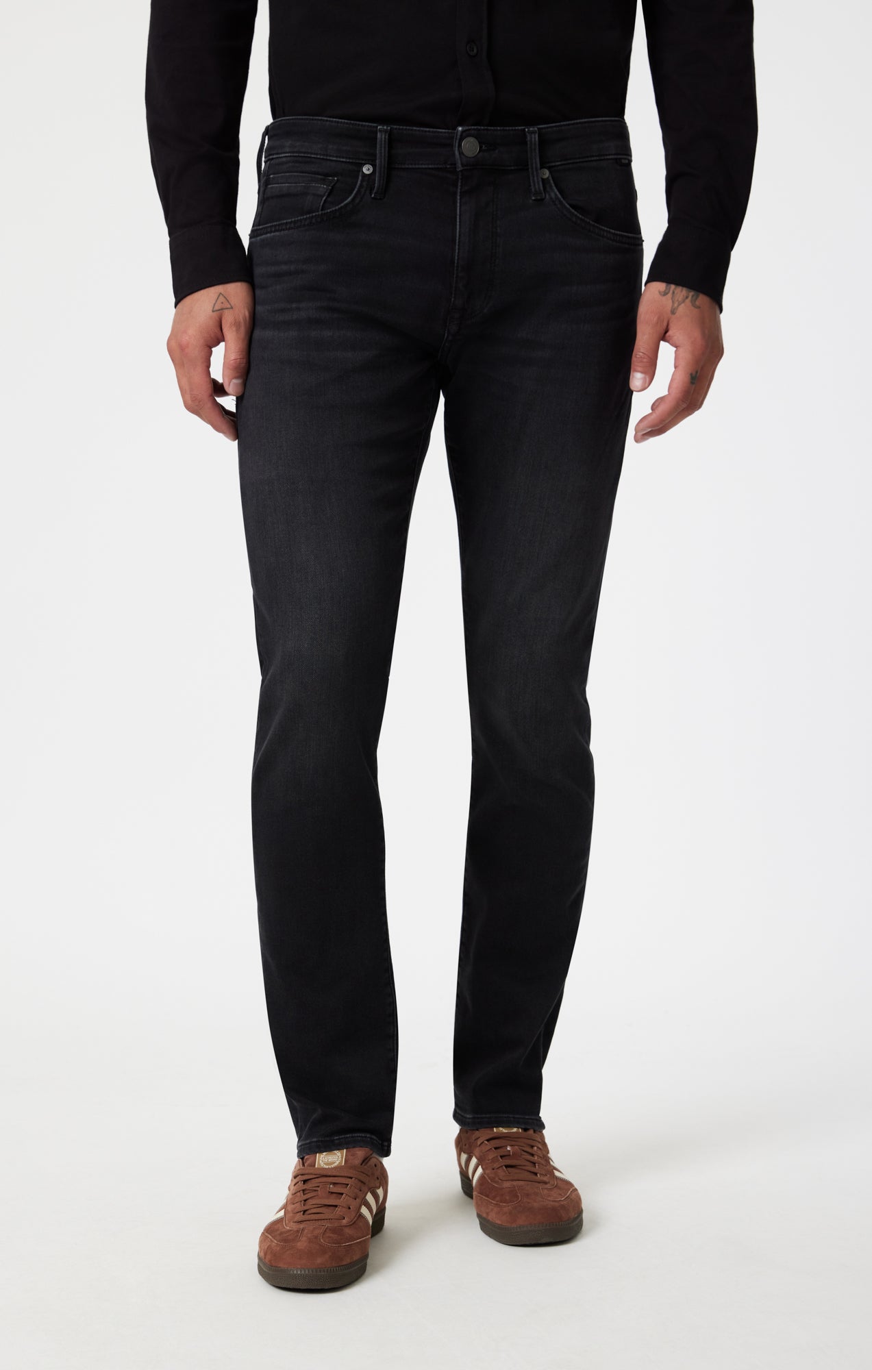 JAKE SLIM LEG IN DEEP SMOKE ATHLETIC - Mavi Jeans