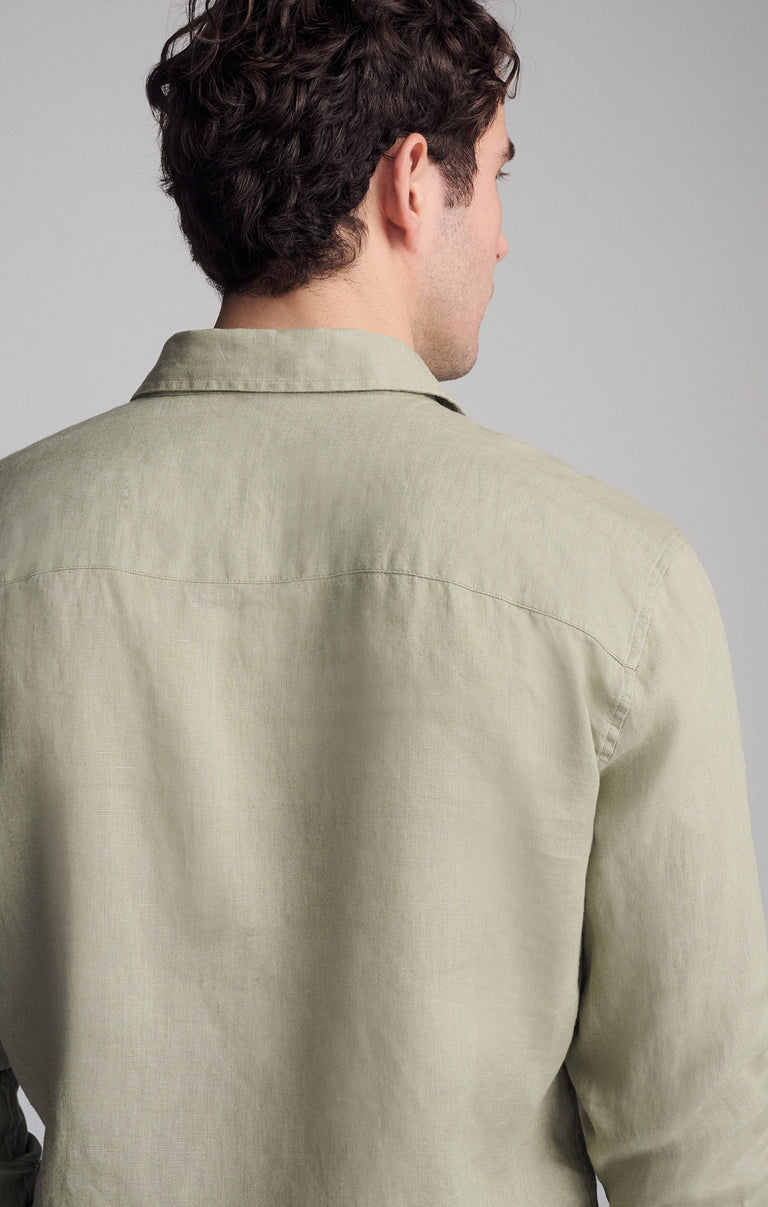 Mavi - Mens Linen Button-Up Shirt main image 0