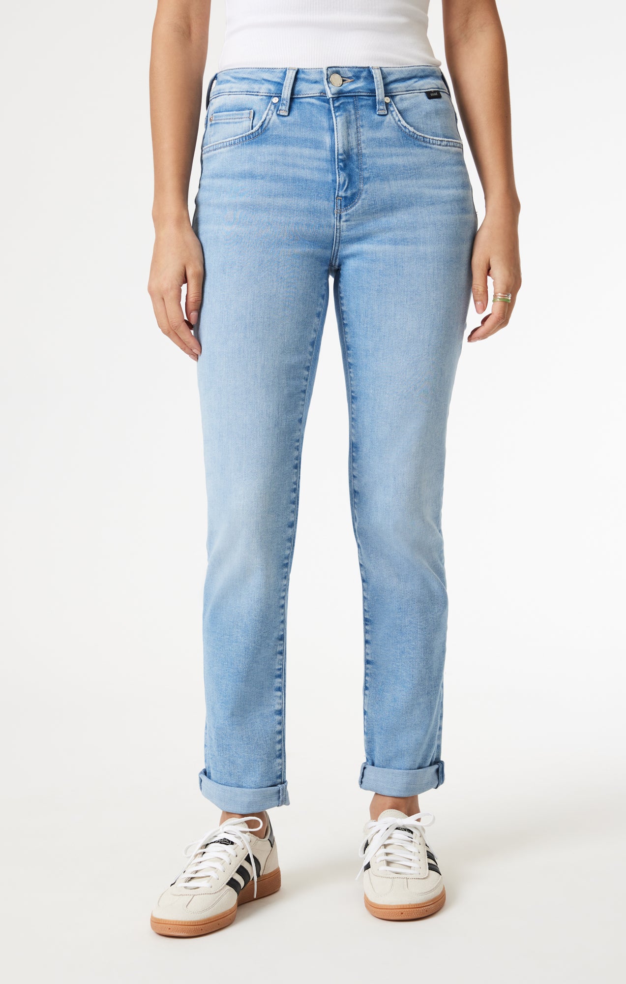 KATHLEEN SLIM BOYFRIEND IN LIGHT BLUE FEATHER BLUE - Mavi Jeans