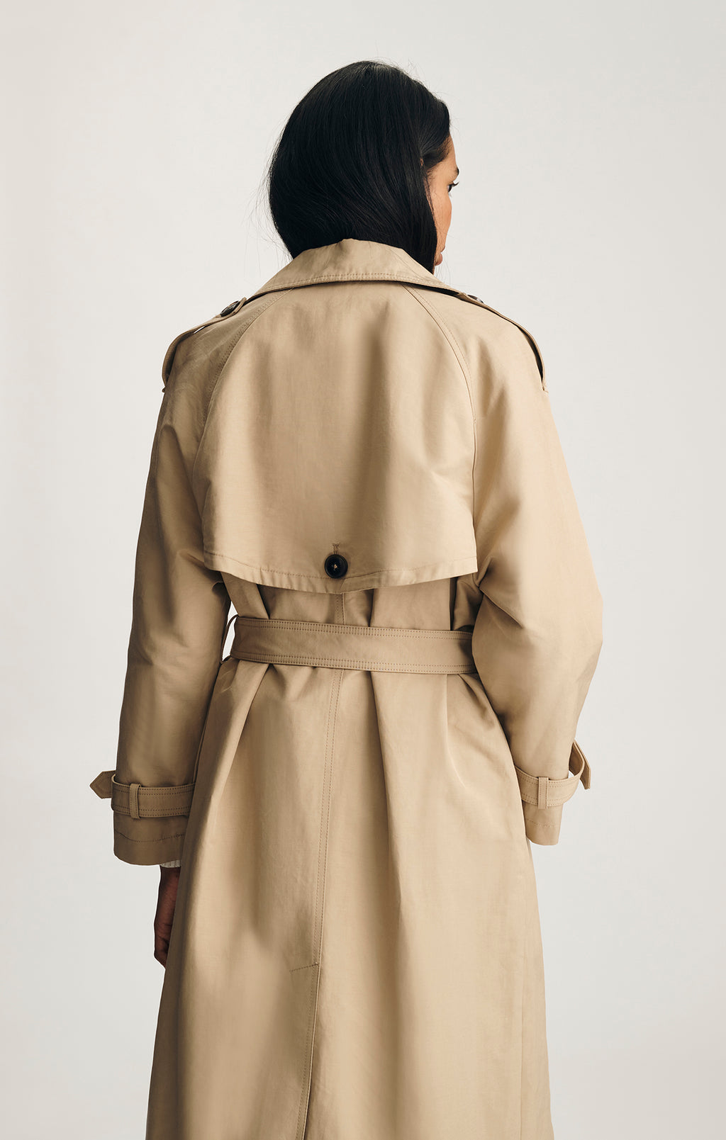 TRENCH COAT IN INCENSE - Mavi Jeans
