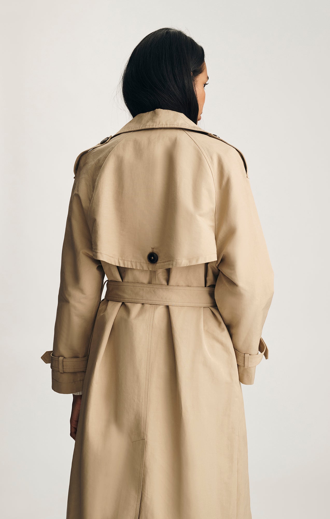 TRENCH COAT IN INCENSE - Mavi Jeans