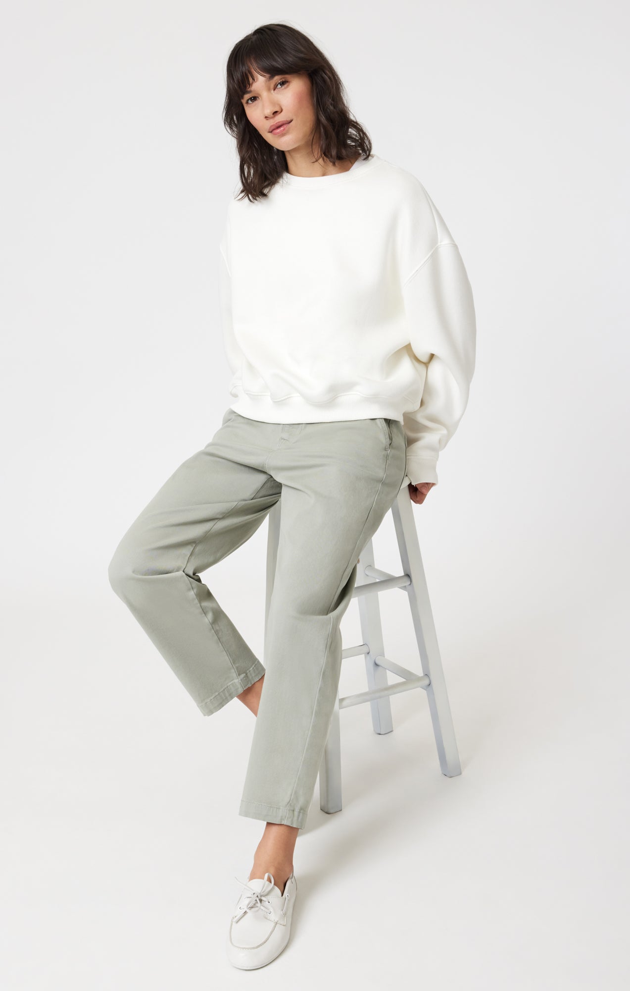 LAUREN STRAIGHT CHINO IN LINT CASUAL TWILL - Mavi Jeans