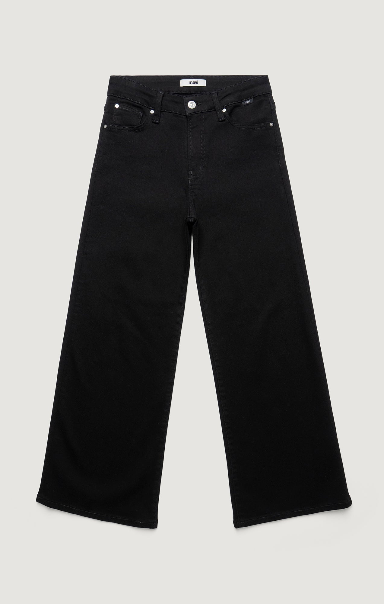 PALOMA WIDE LEG IN BLACK FLEX BLUE