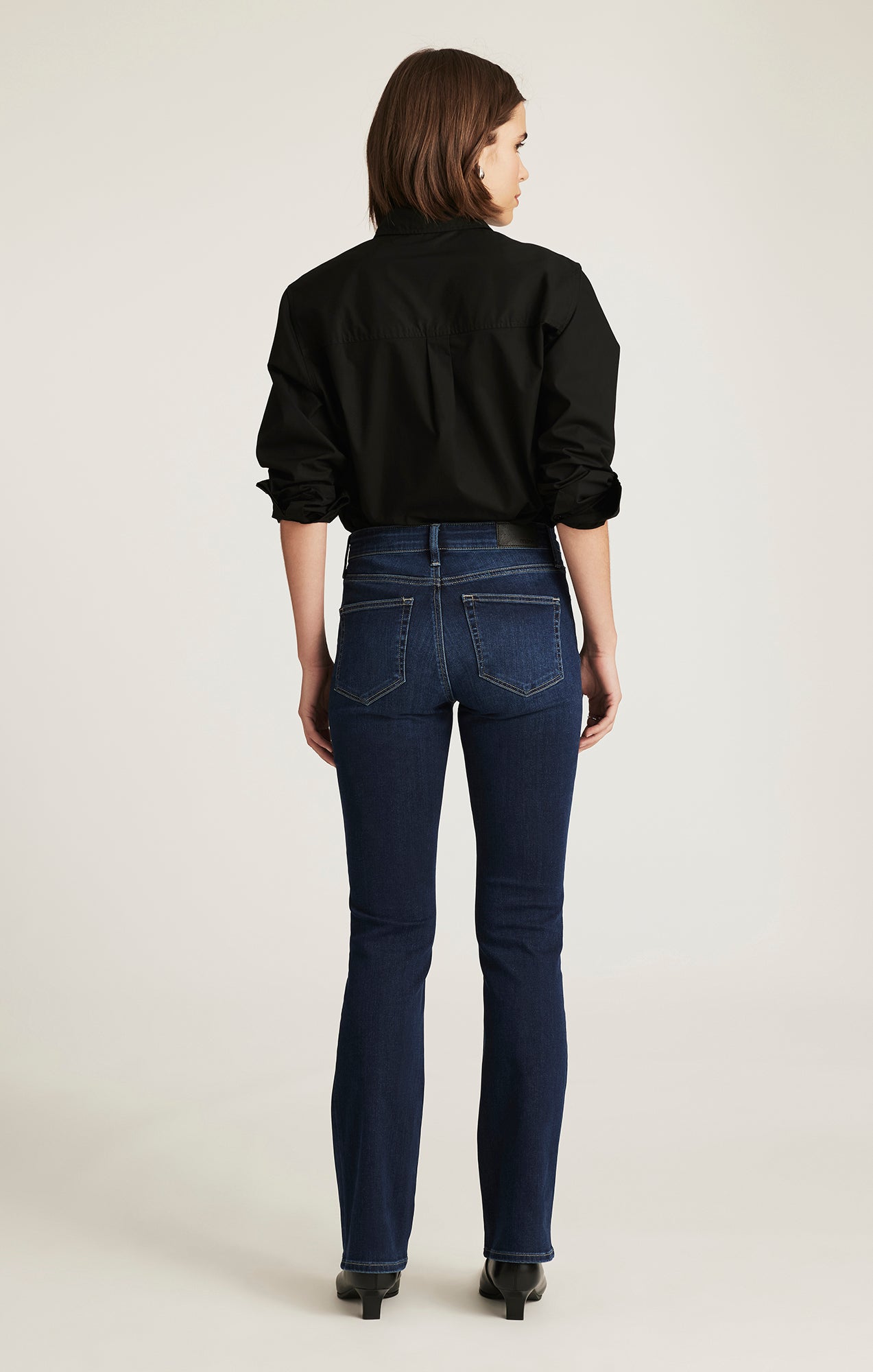 MOLLY BOOTCUT IN DEEP BRUSHED FEATHER LUXE - Mavi Jeans