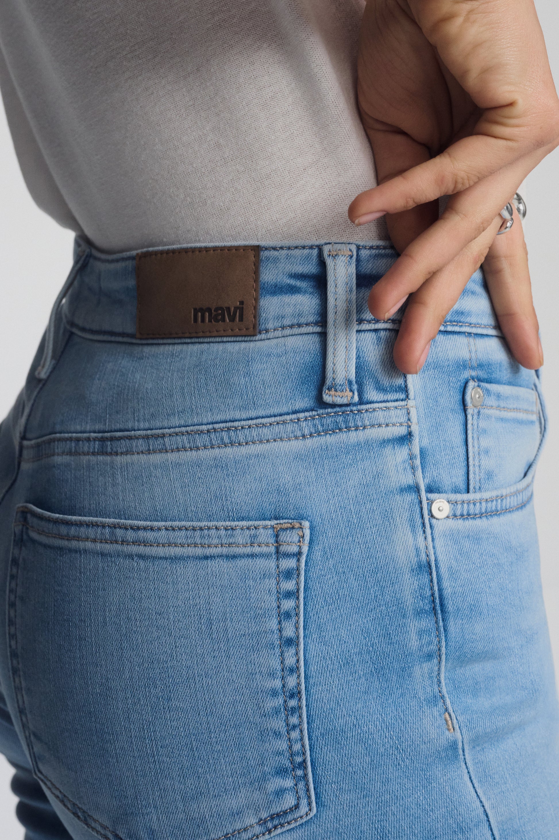 SYDNEY FLARE IN LIGHT BLUE FEATHER BLUE - Mavi Jeans