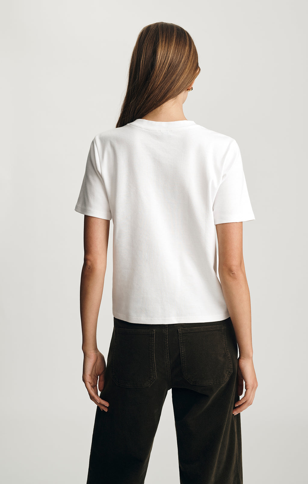 WELT POCKET T-SHIRT IN WHITE - Mavi Jeans