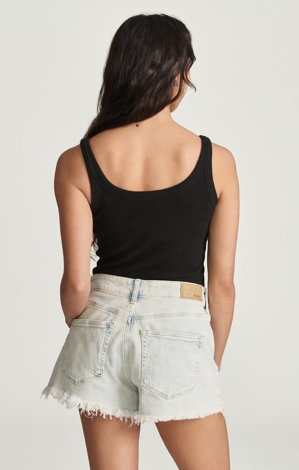 ROSIE BOYFRIEND SHORTS IN BLEACHED 90'S - Mavi Jeans