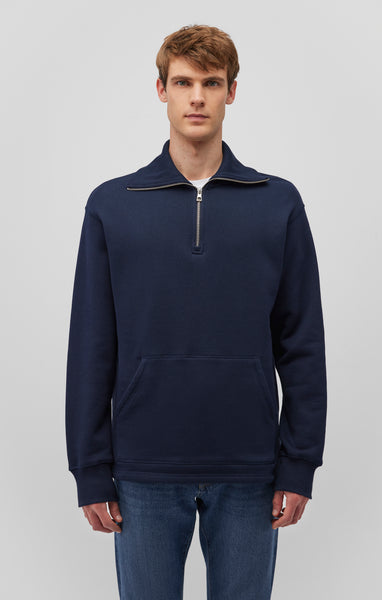 【ポイント10倍】 Mavi Men's Sweatshirt Pocket Zip Quarter トップス