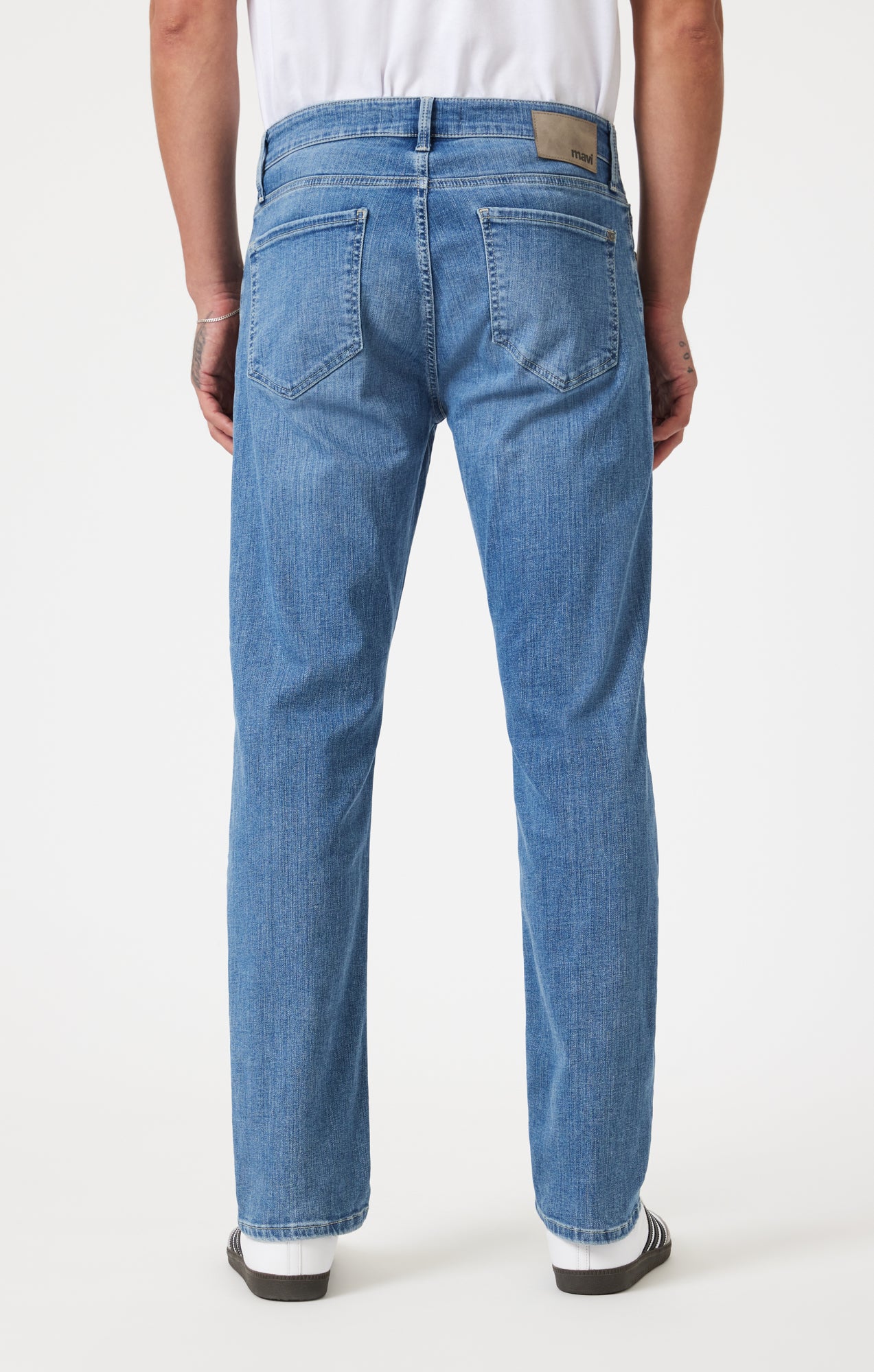 ZACH STRAIGHT LEG IN OCEAN BRUSHED ORGANIC VINTAGE - Mavi Jeans