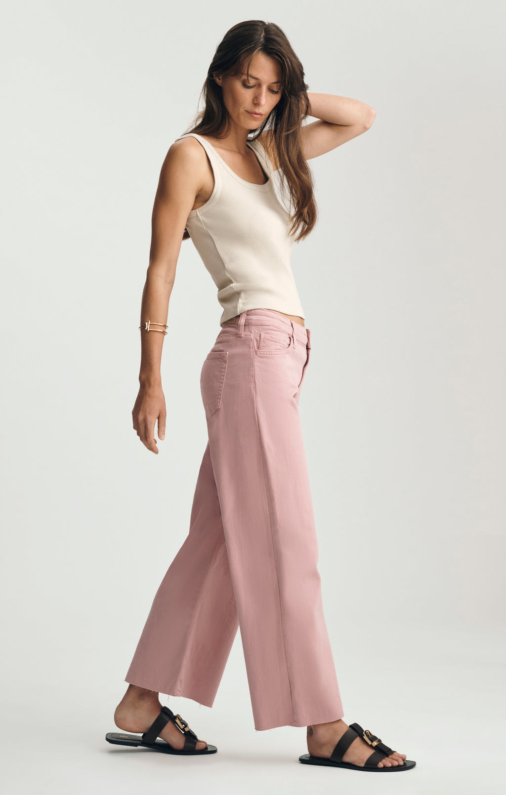 PALOMA WIDE LEG IN WILD ROSE FLEX BLUE - Mavi Jeans
