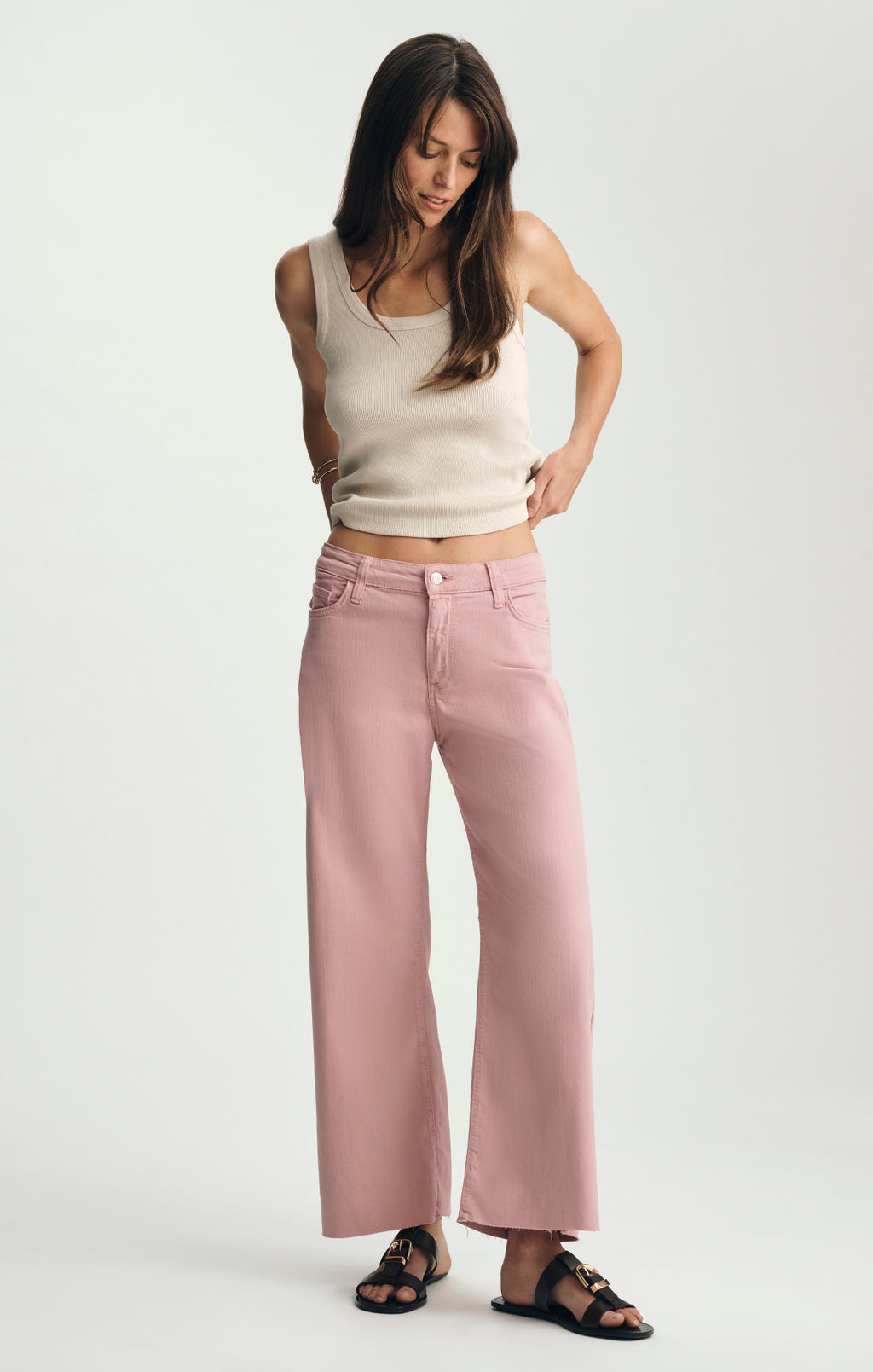 PALOMA WIDE LEG IN WILD ROSE FLEX BLUE - Mavi Jeans