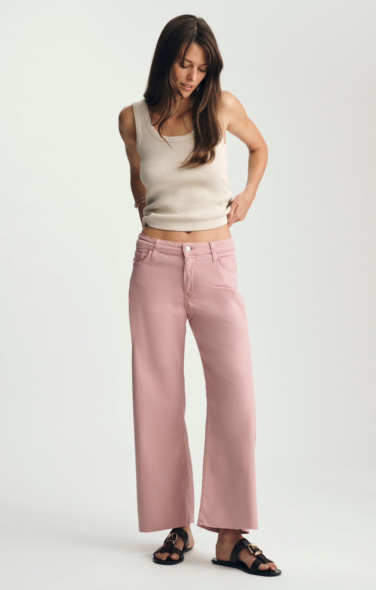 PALOMA WIDE LEG IN WILD ROSE FLEX BLUE - Mavi Jeans