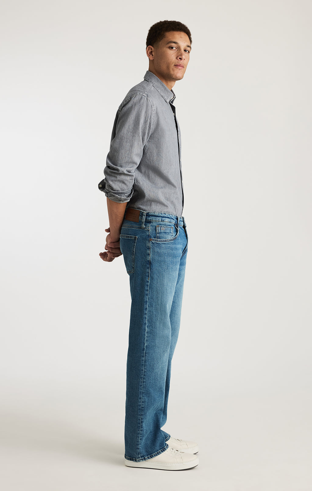 JOSH BOOTCUT IN DARK BRUSHED CLASSIC DENIM