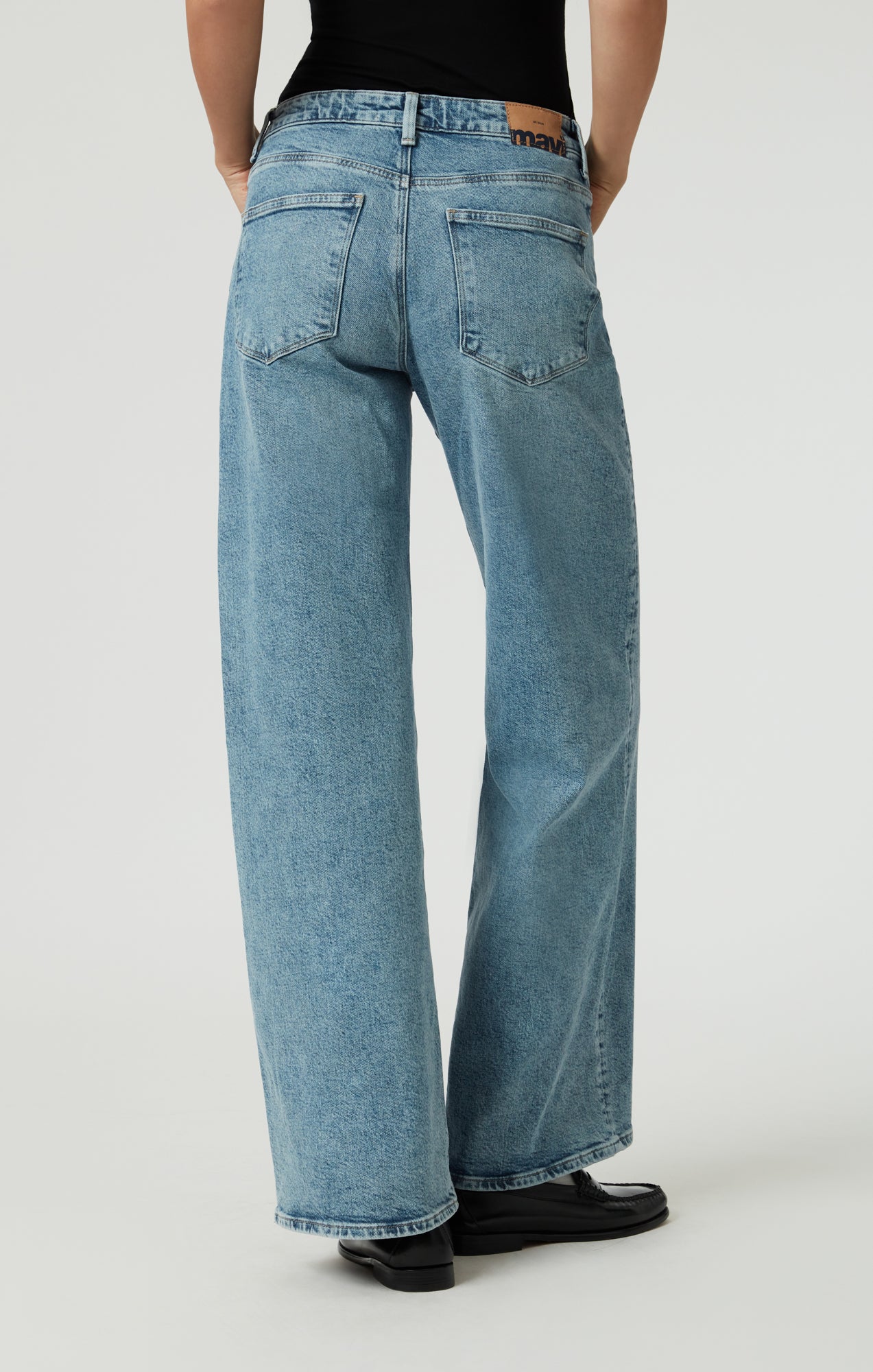 LINDA WIDE LEG IN LIGHT USED DENIM - Mavi Jeans