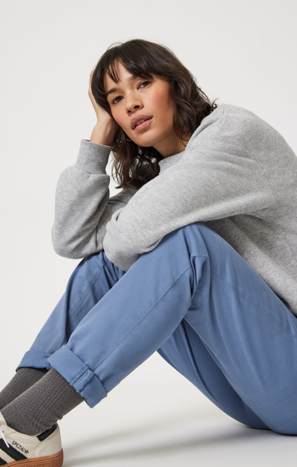KATHLEEN SLIM BOYFRIEND CHINO IN RIVIERA CASUAL TWILL - Mavi Jeans
