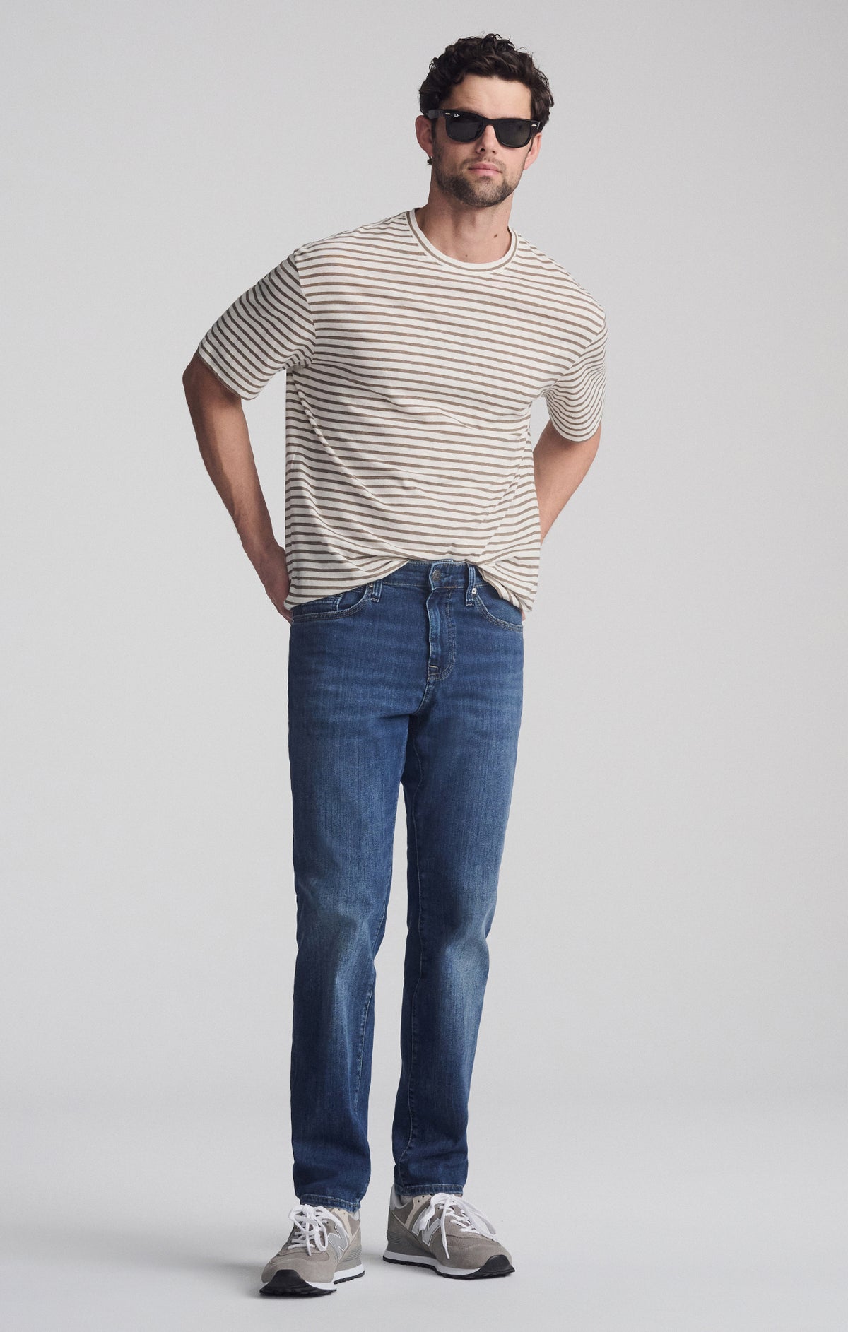 STEVE ATHLETIC FIT IN DEEP BRUSHED WILLIAMSBURG - Mavi Jeans