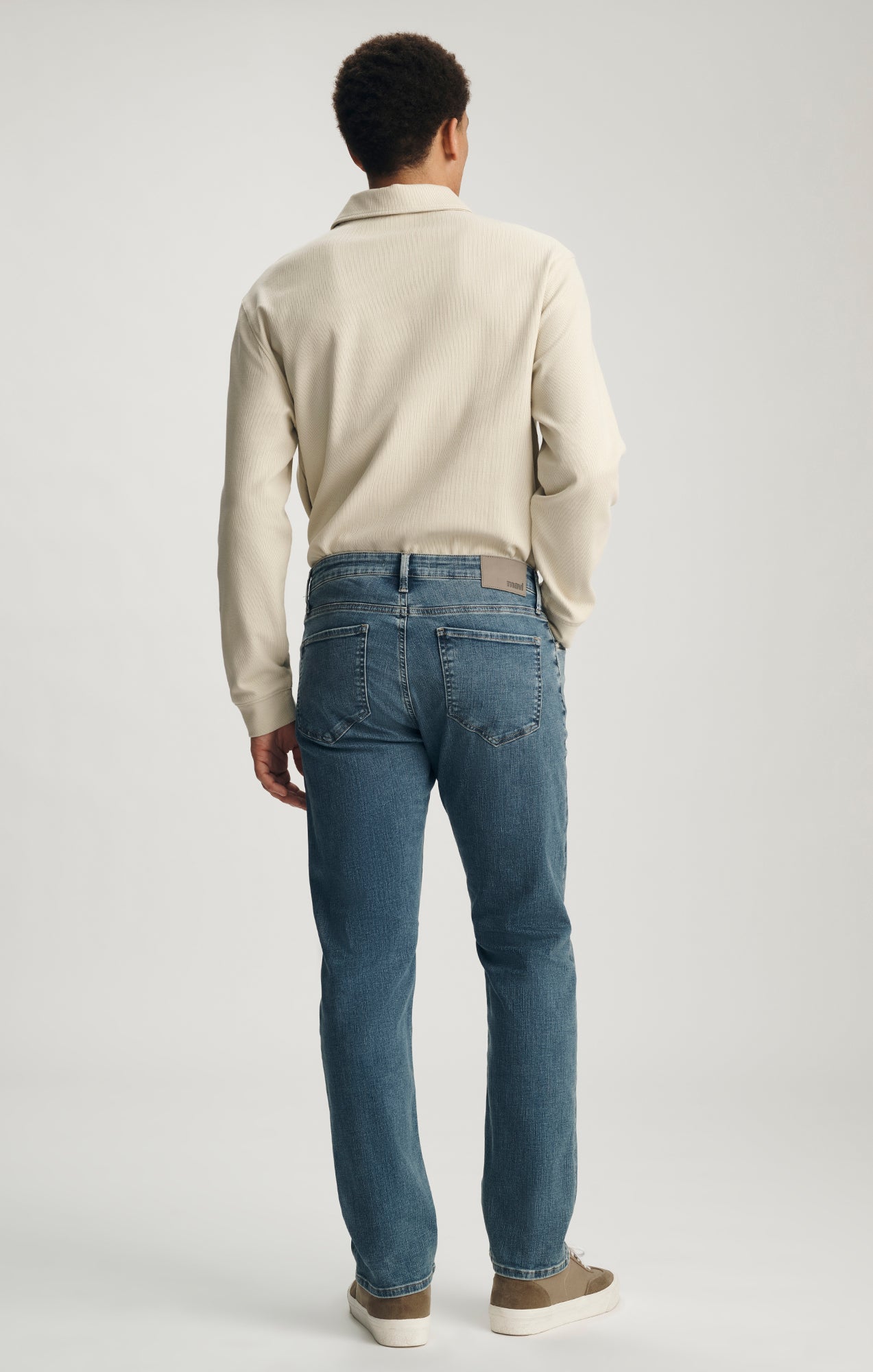 ZACH STRAIGHT LEG IN MID USED ORGANIC VINTAGE - Mavi Jeans