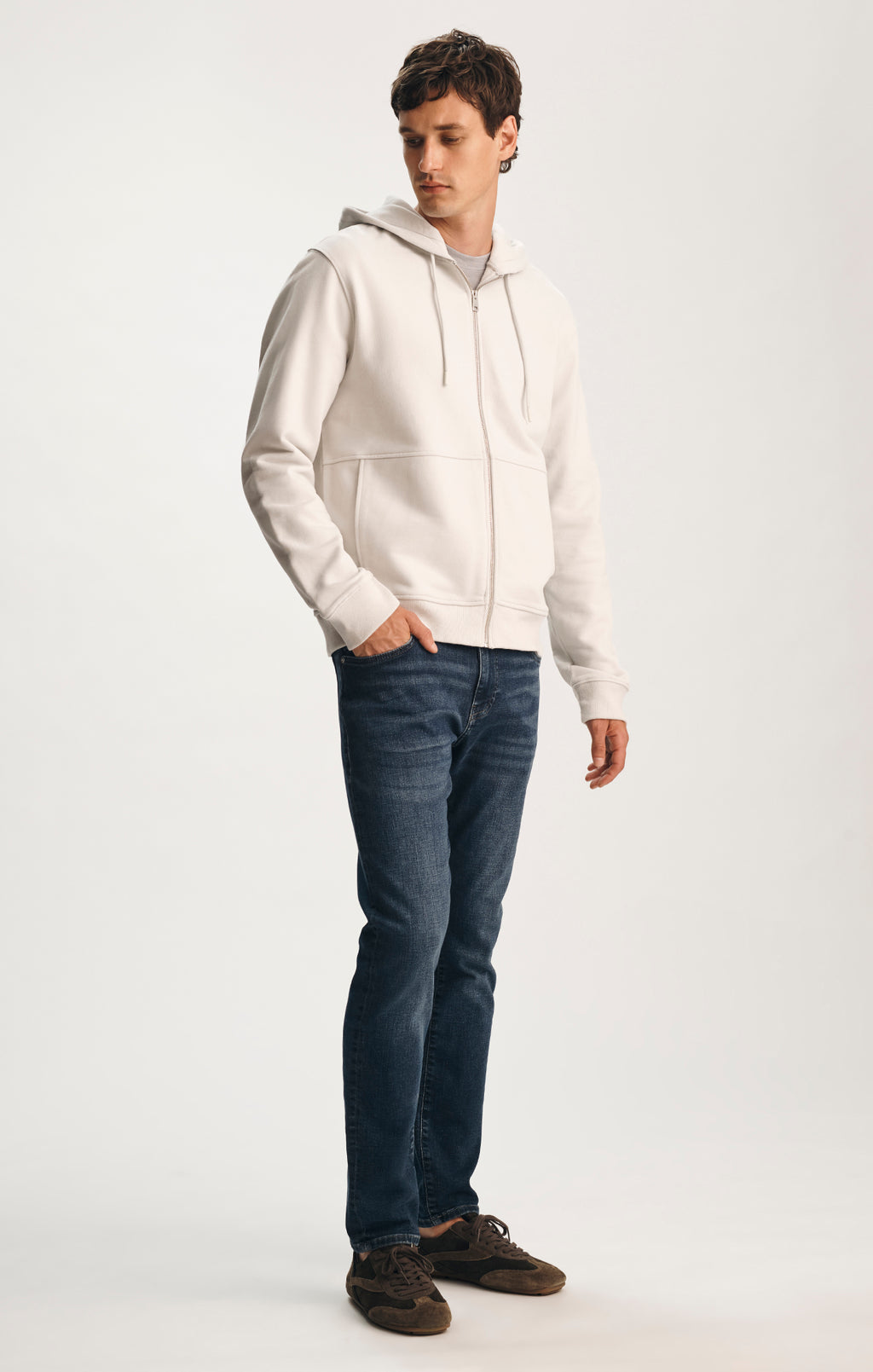 JAKE SLIM LEG IN DARK BRUSHED CLASSIC VINTAGE - Mavi Jeans