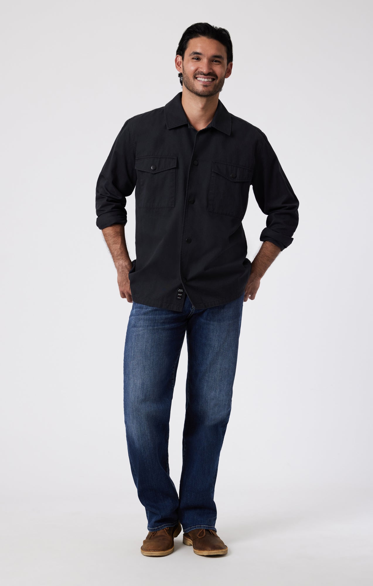 MAX WIDE LEG IN MID INDIGO COOPER - Mavi Jeans