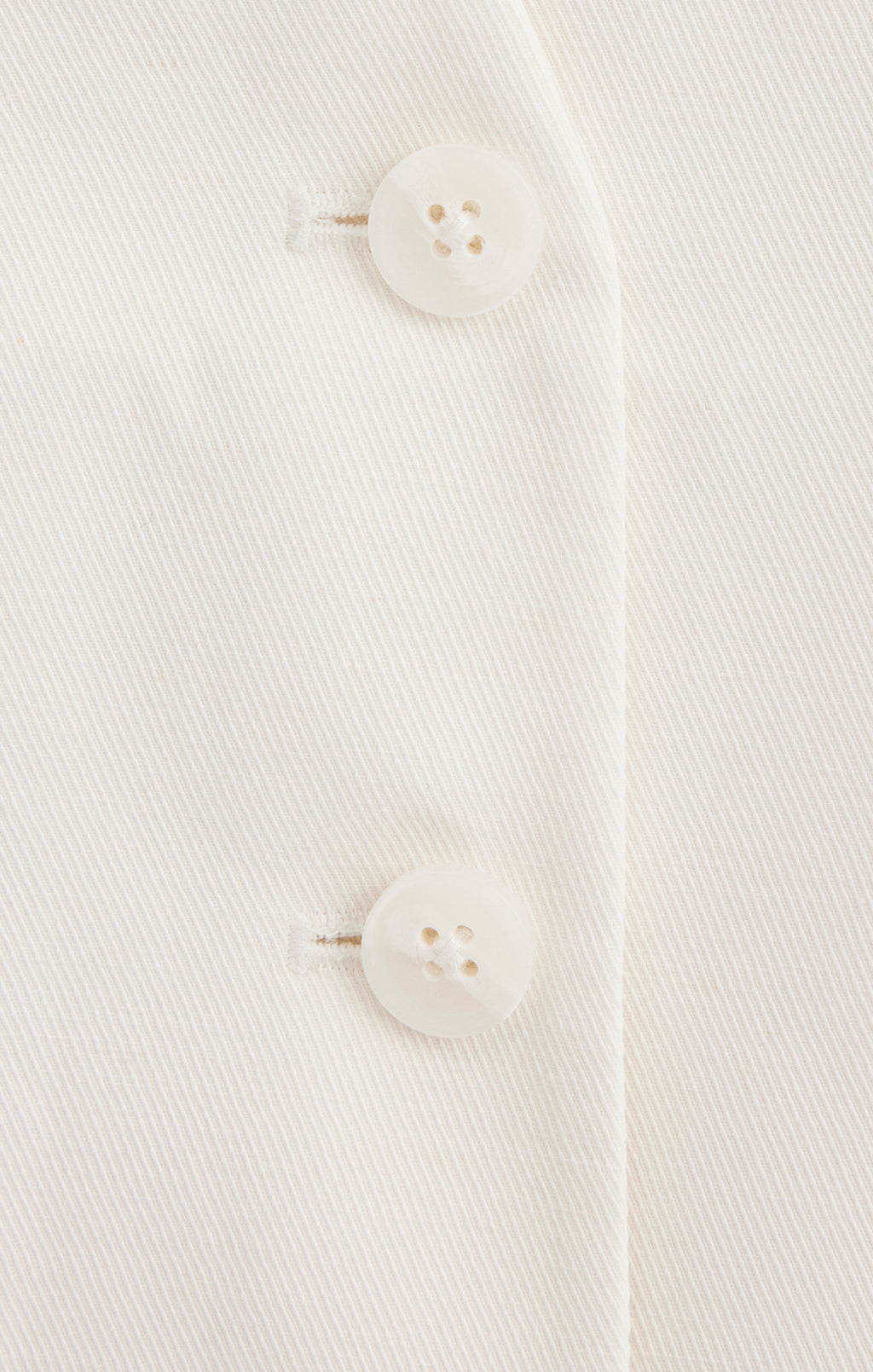 BUTTON VEST IN ANTIQUE WHITE - Mavi Jeans