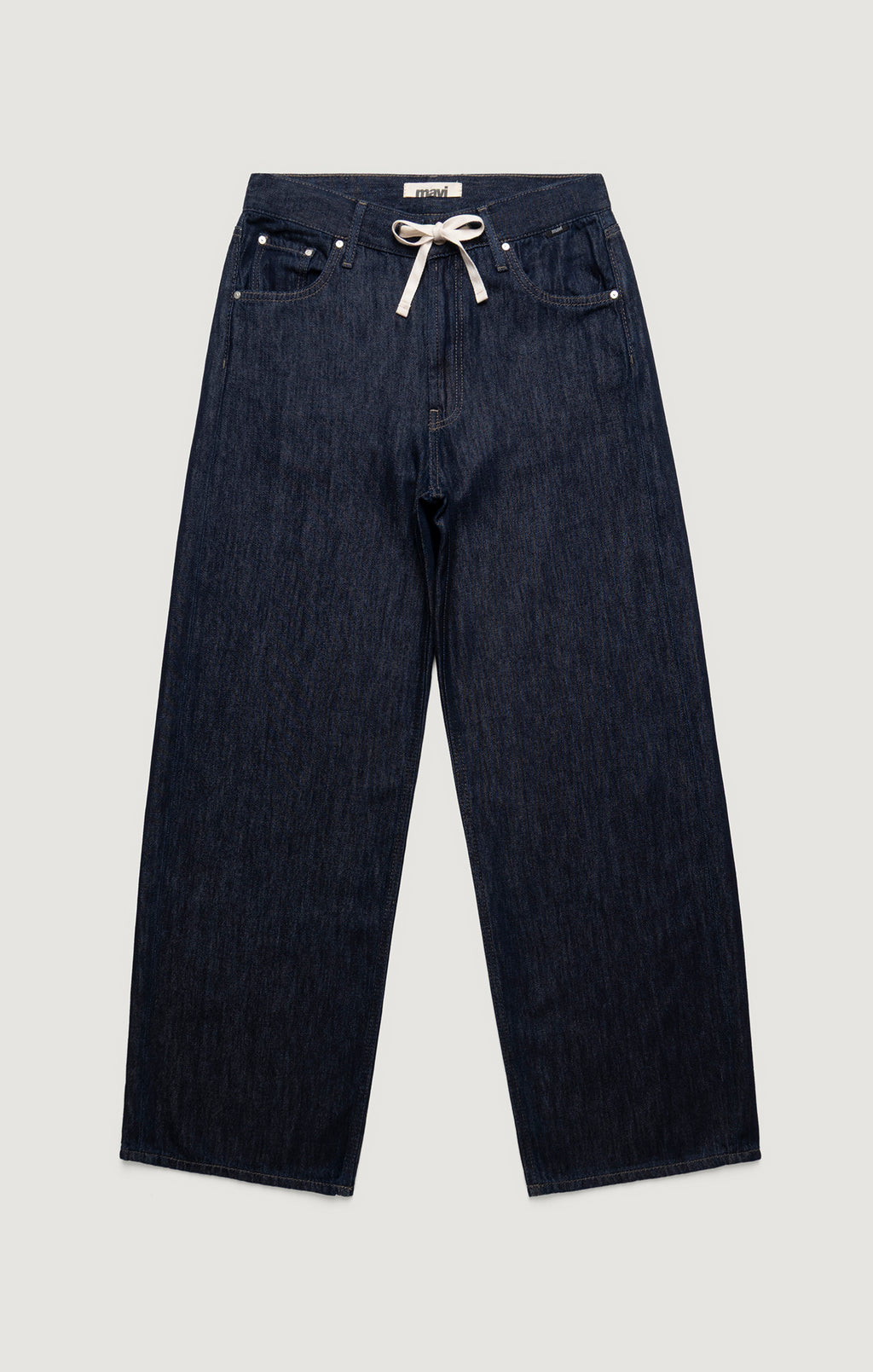 NELLA WIDE LEG IN RINSE WELL BLUE - Mavi Jeans