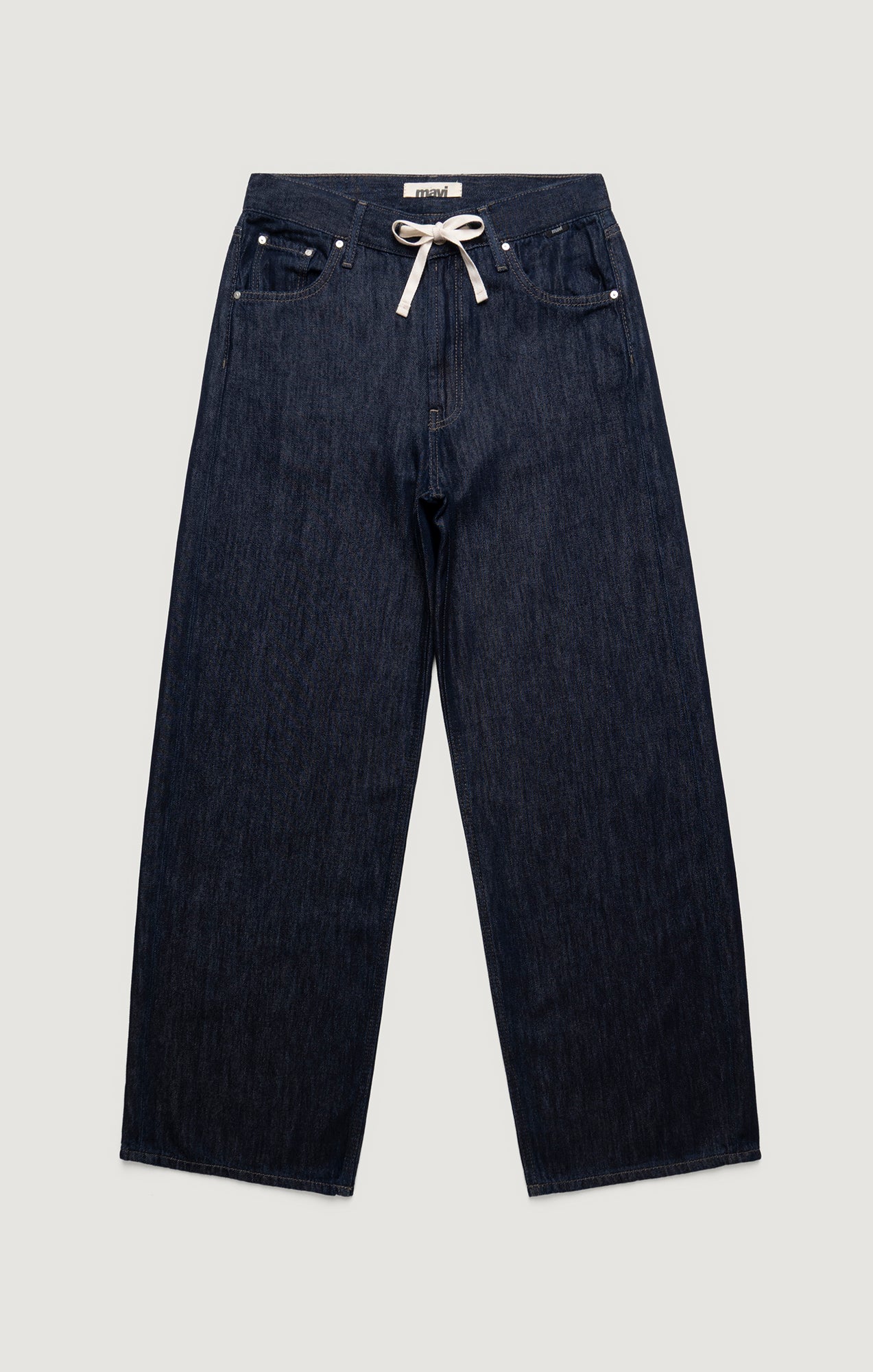 NELLA WIDE LEG IN RINSE WELL BLUE