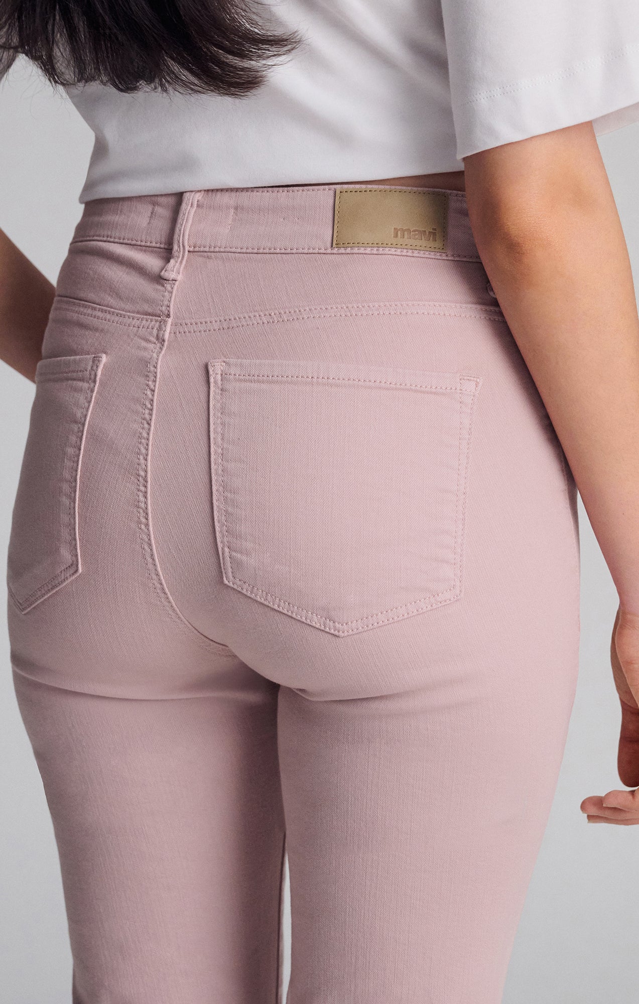 ANIKA CROPPED FLARE IN WOODROSE FLEX BLUE - Mavi Jeans