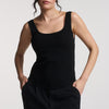 BASIC TANK TOP IN BLACK - Mavi Jeans