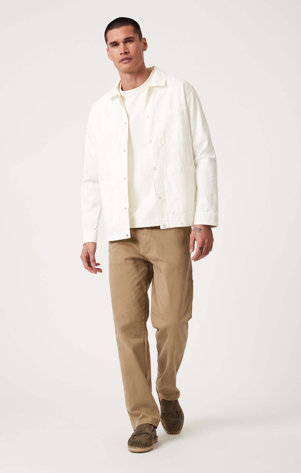 OXFORD LOOSE STRAIGHT LEG IN KHAKI CASUAL TWILL - Mavi Jeans