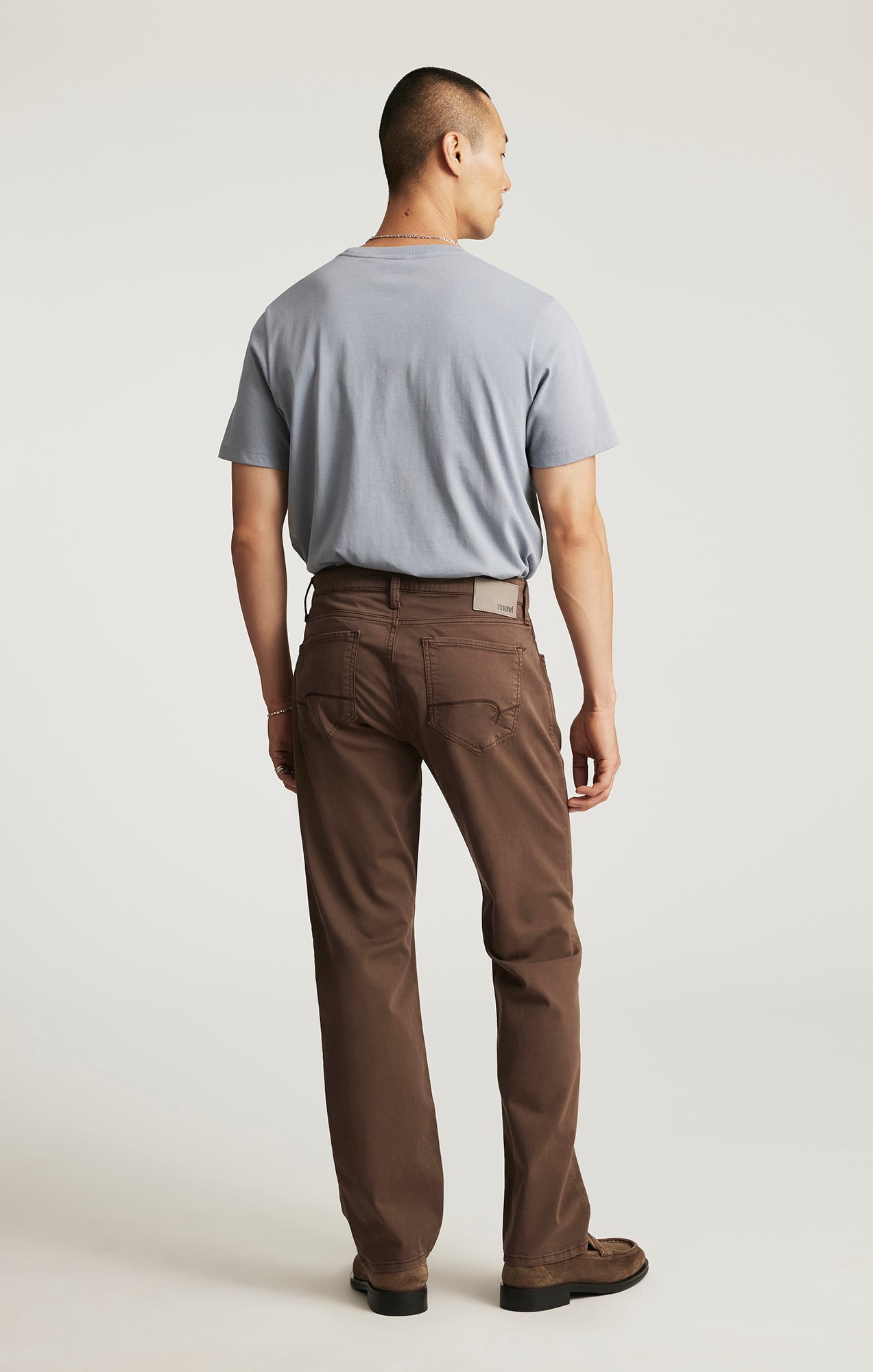 ZACH STRAIGHT LEG IN MOCHA TWILL - Mavi Jeans