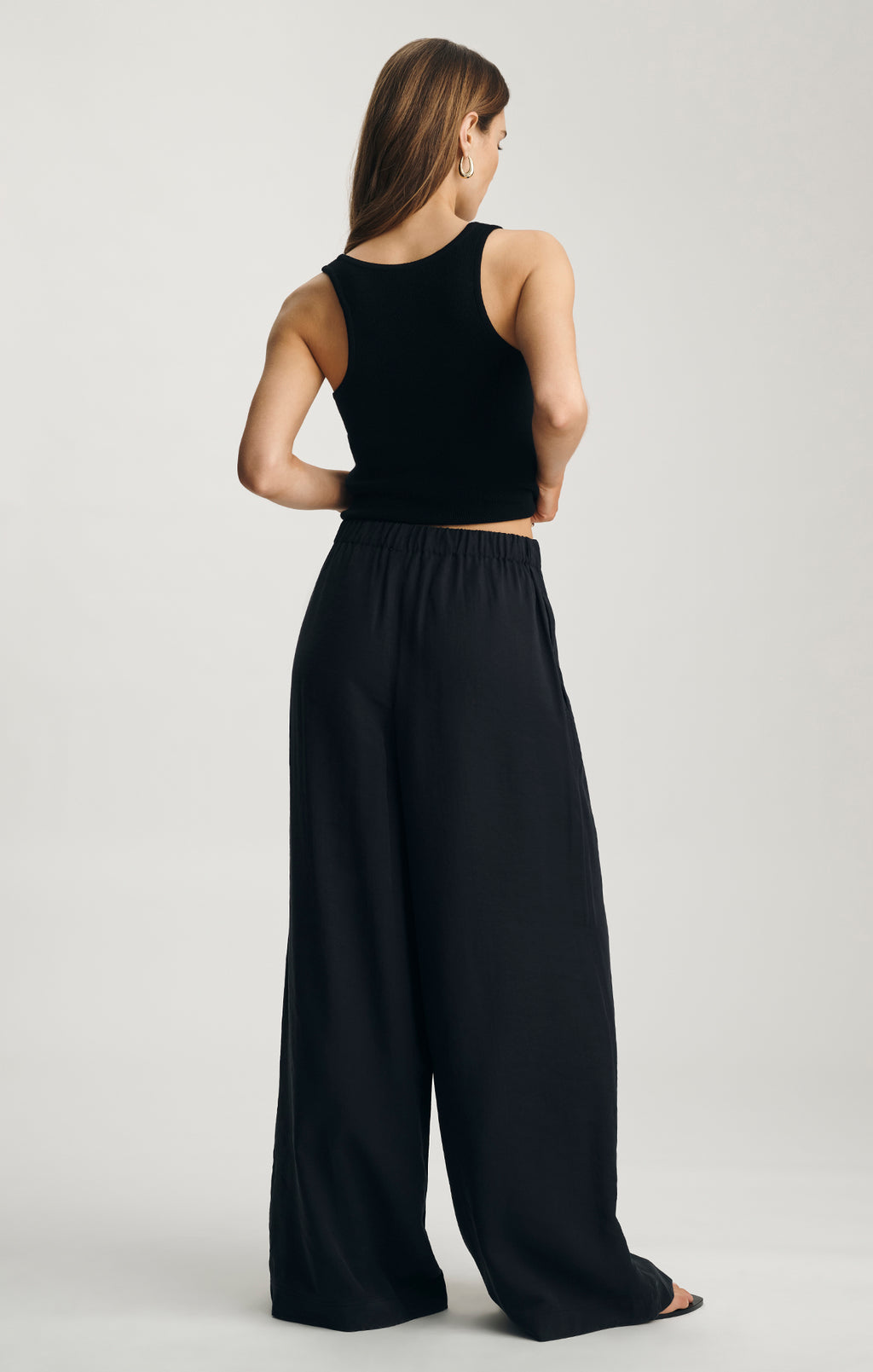 LUXE TOUCH PANTS IN BLACK - Mavi Jeans