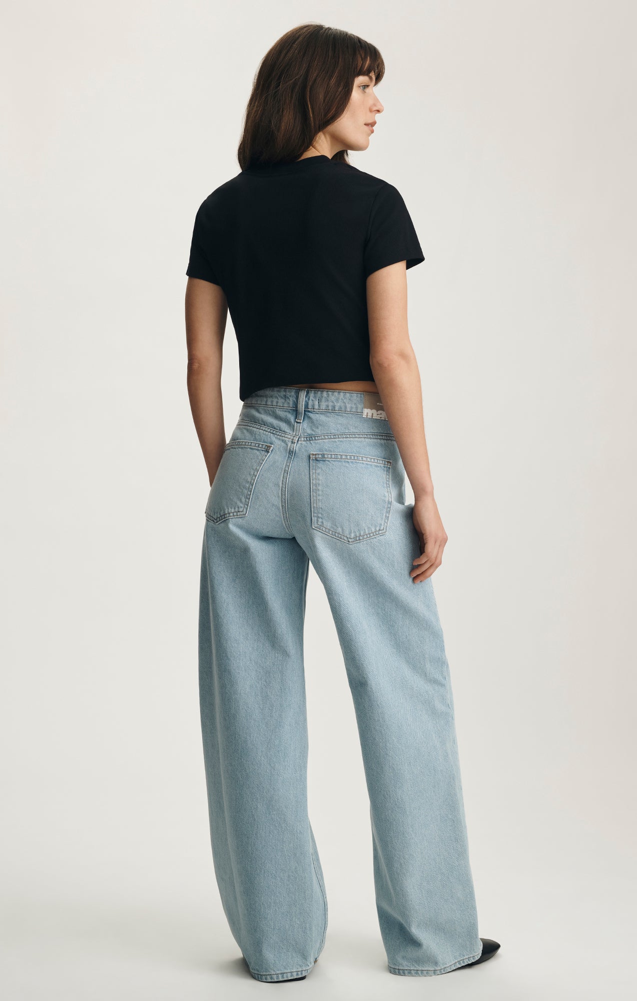 SIENA WIDE LEG IN LIGHT CLASSIC DENIM - Mavi Jeans