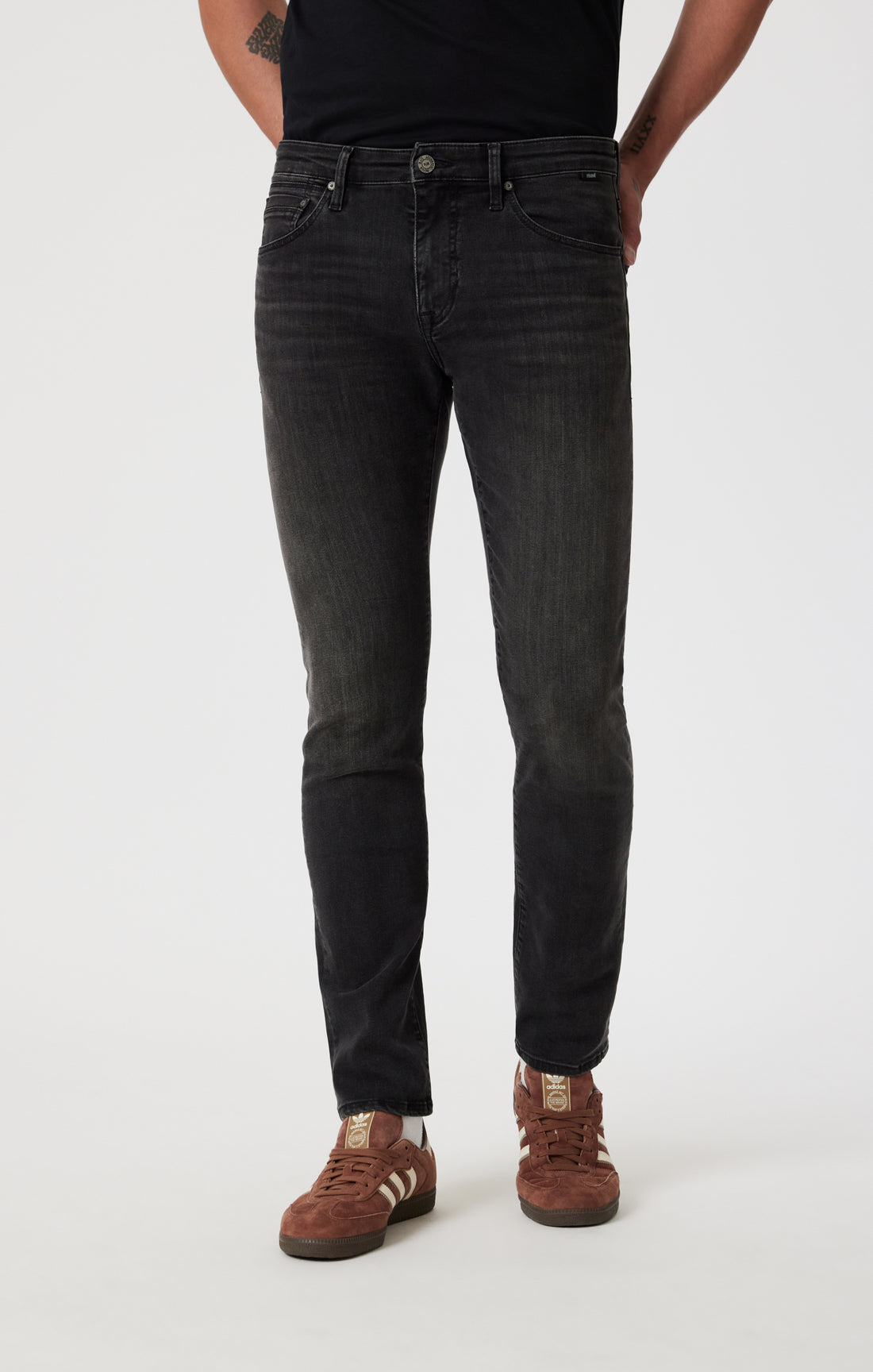 Mavi Men's Jake Slim Leg In Smoke Austin