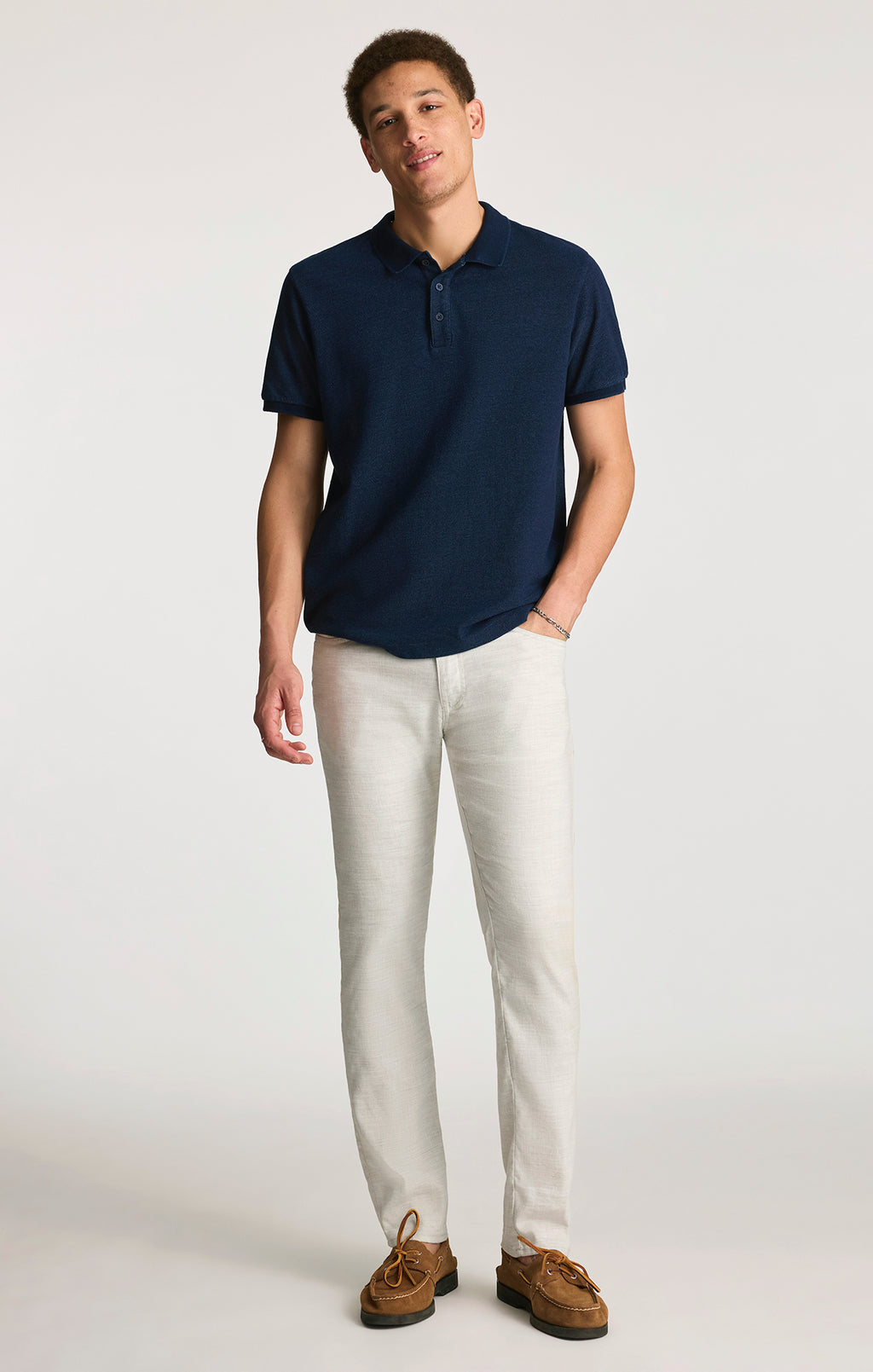 Mavi Men's Polo T-Shirt In Indigo