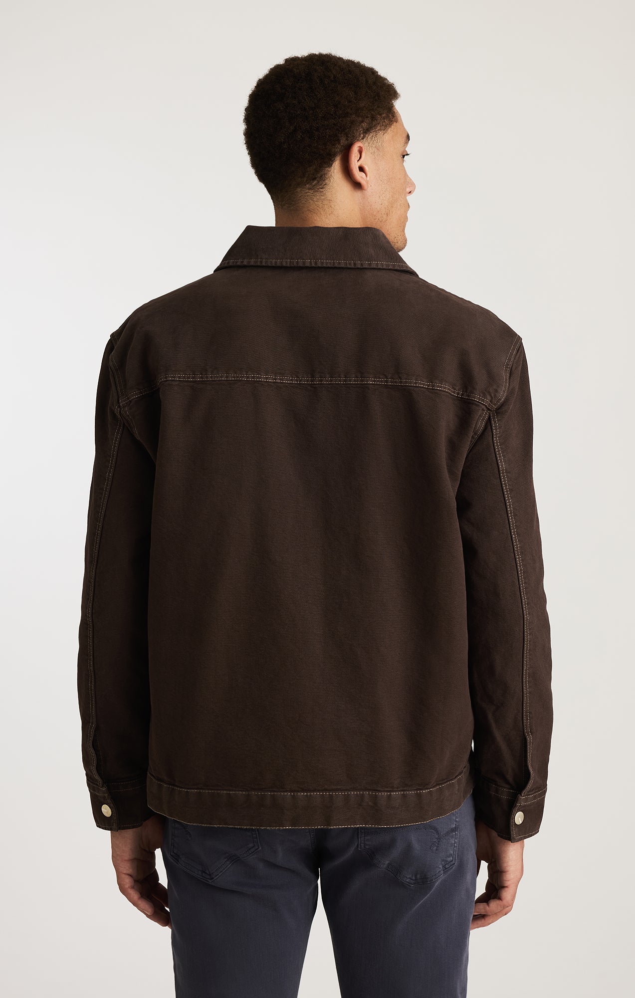 ONE POCKET OVERSHIRT IN AFTER DARK