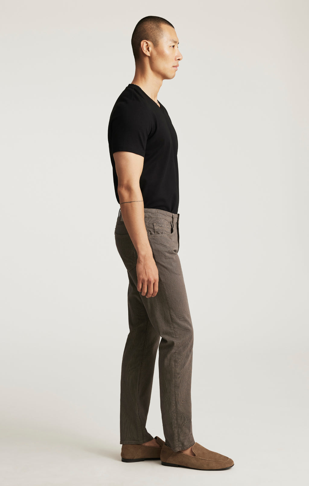 JAKE SLIM LEG IN BRINDLE STRIPE - Mavi Jeans