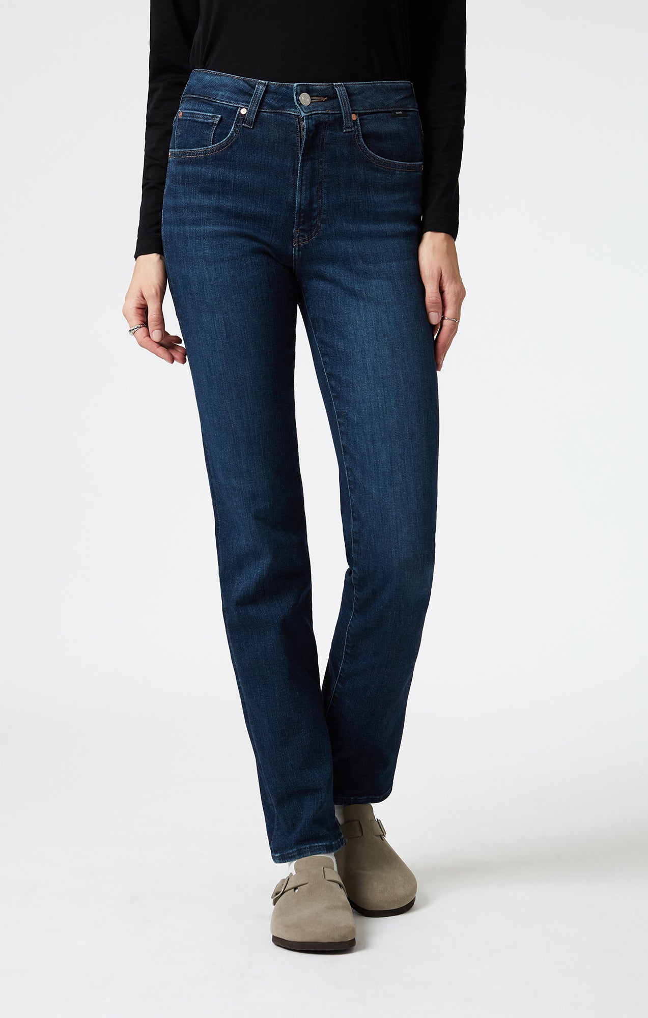 KENDRA STRAIGHT LEG IN DEEP FLEX BLUE - Mavi Jeans