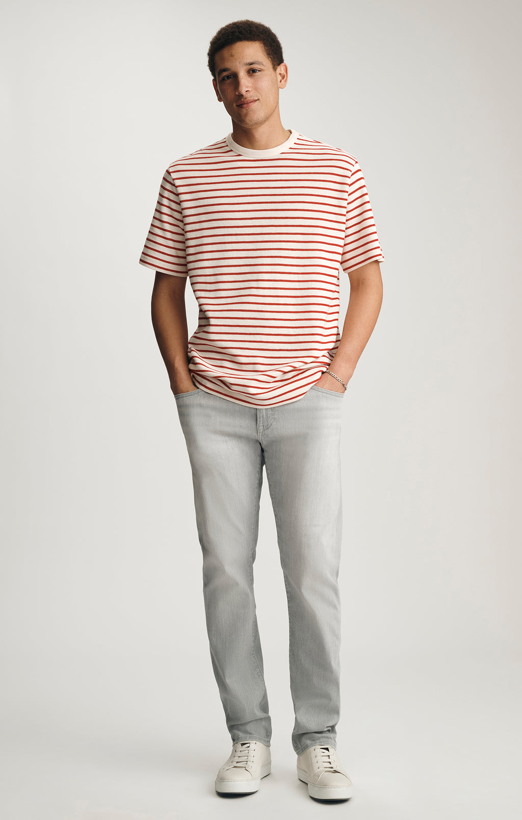 CREW NECK T-SHIRT IN FIRE WHIRL - Mavi Jeans