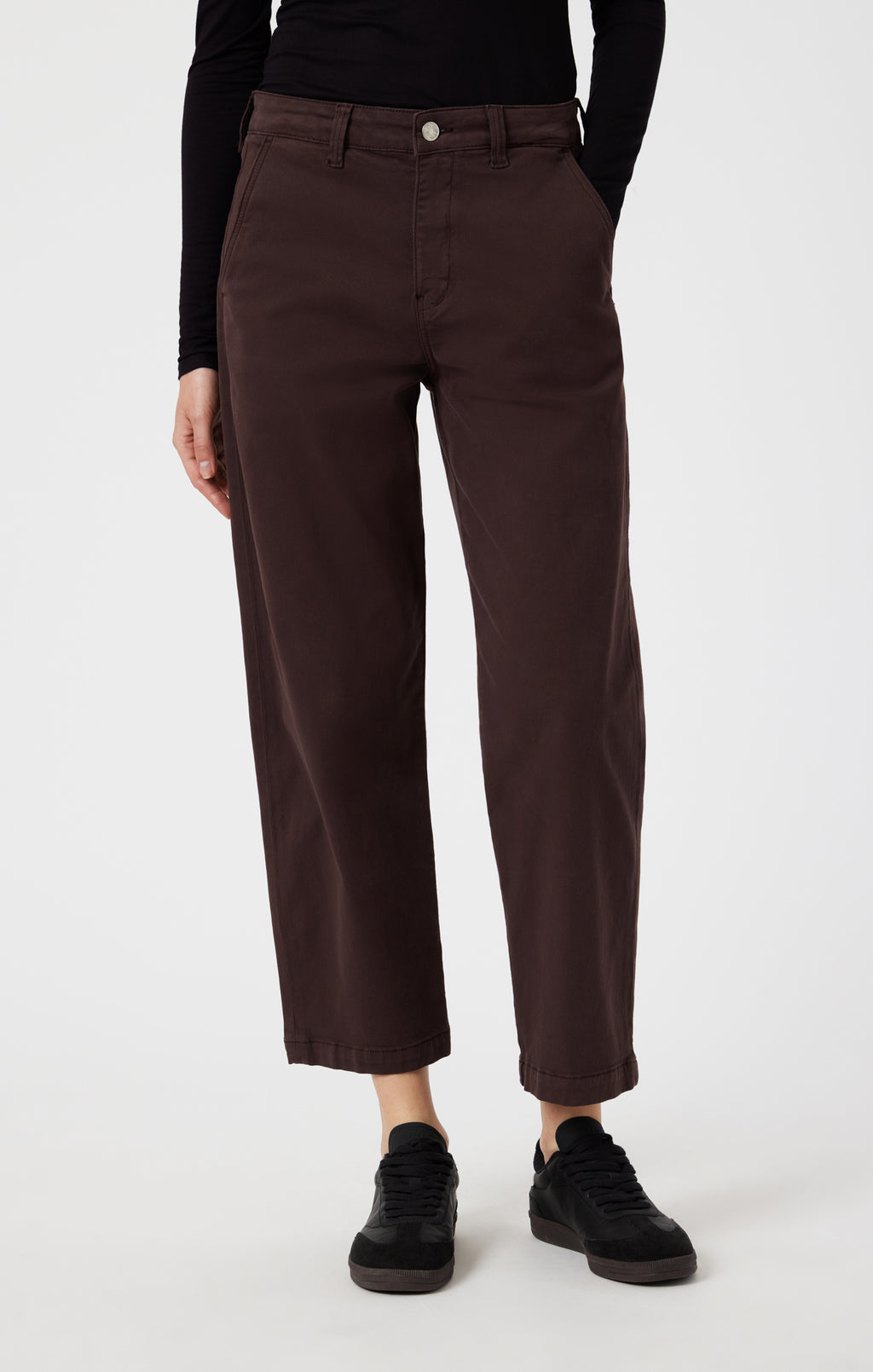 LAUREN STRAIGHT CHINO IN CURRANT CASUAL TWILL - Mavi Jeans