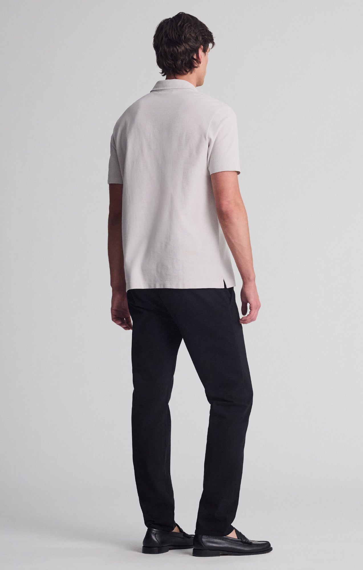 POLO SHIRT IN GRAY VIOLET