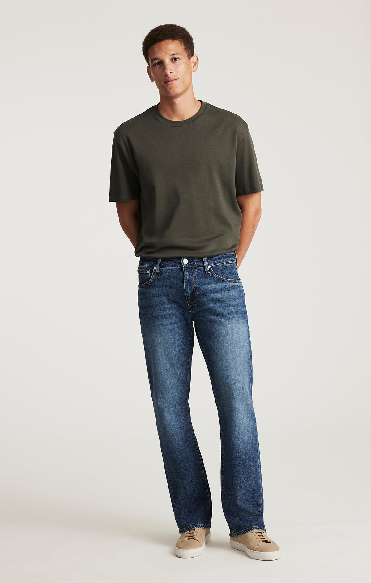JOSH BOOTCUT IN MID CLASSIC BLUE - Mavi Jeans