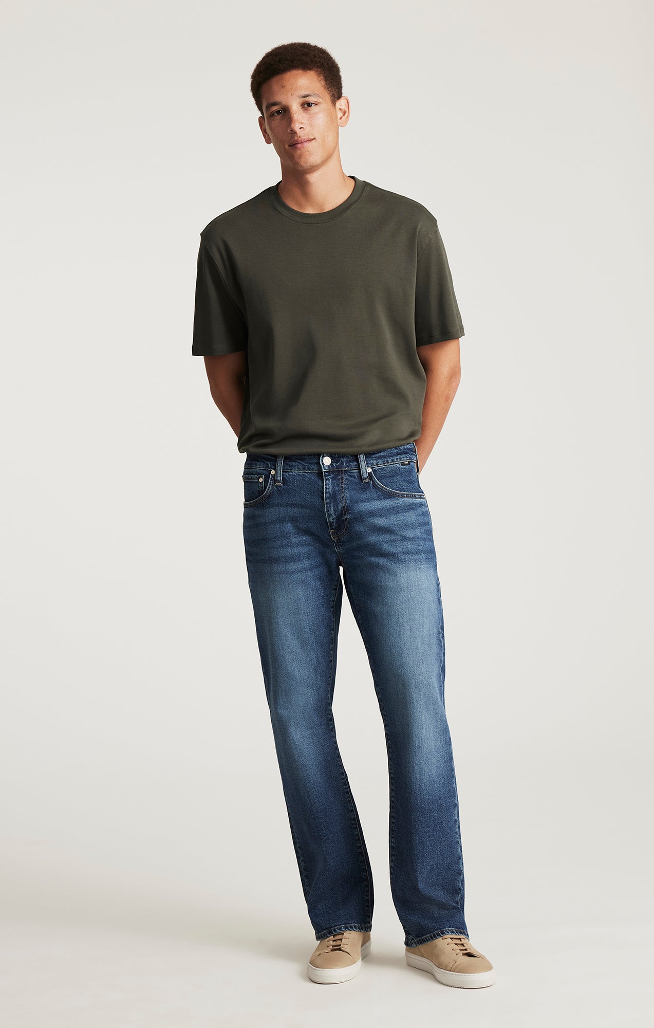 JOSH BOOTCUT IN MID CLASSIC BLUE - Mavi Jeans