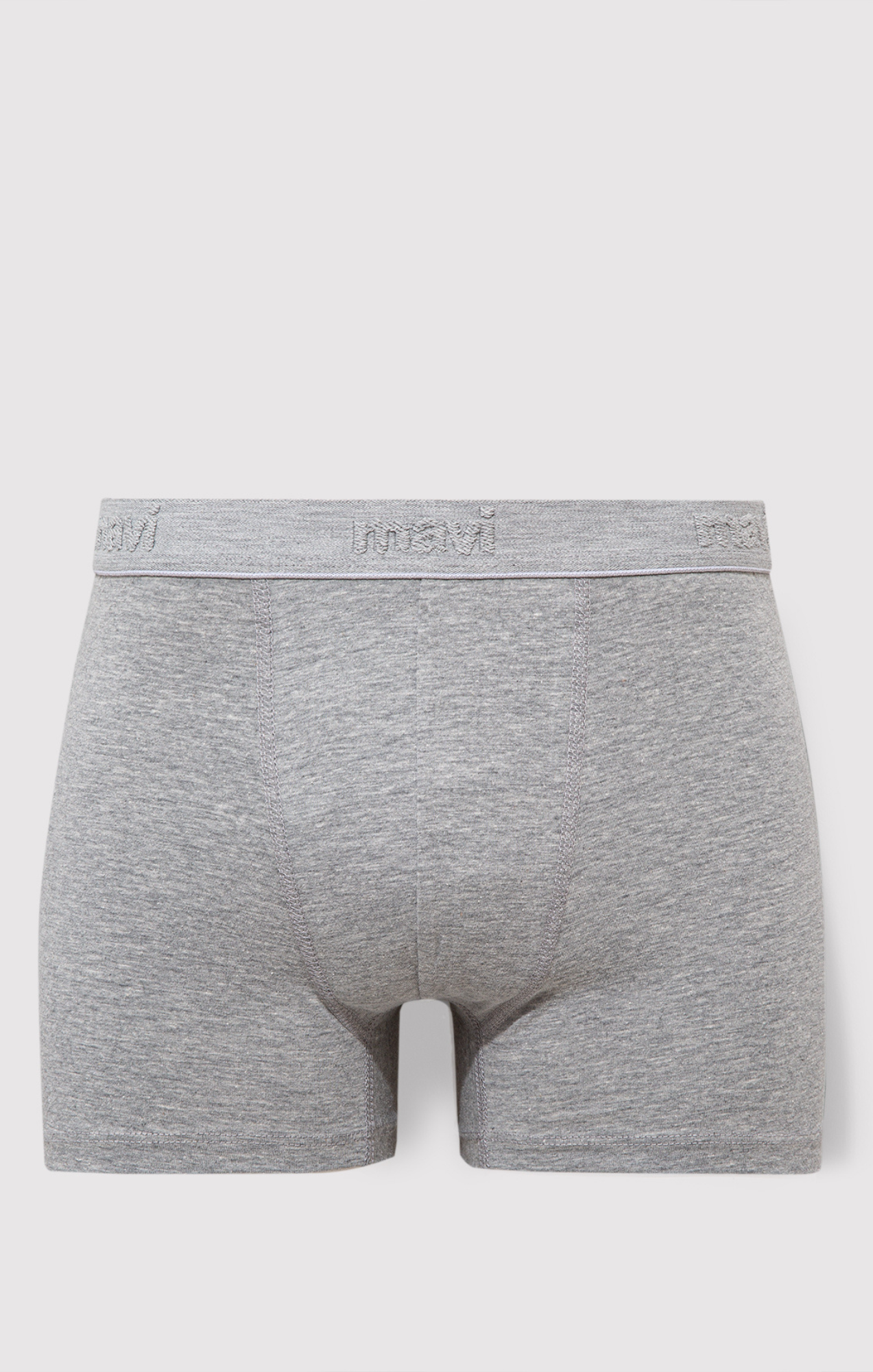 BOXER BRIEFS IN MID GREY MELANGE