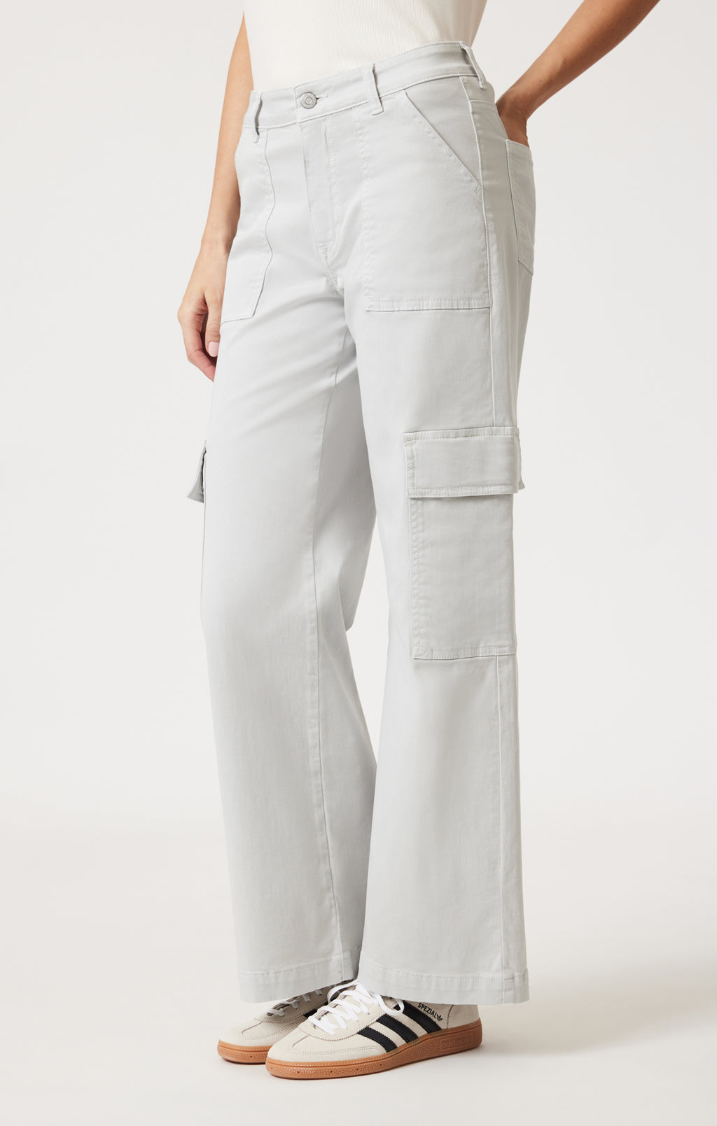 ALVA STRAIGHT LEG IN IVORY CASUAL TWILL - Mavi Jeans