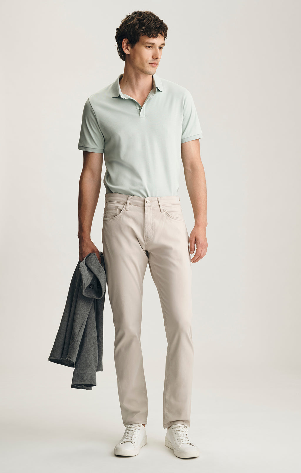 MARCUS SLIM STRAIGHT LEG IN PEBBLE CITY - Mavi Jeans