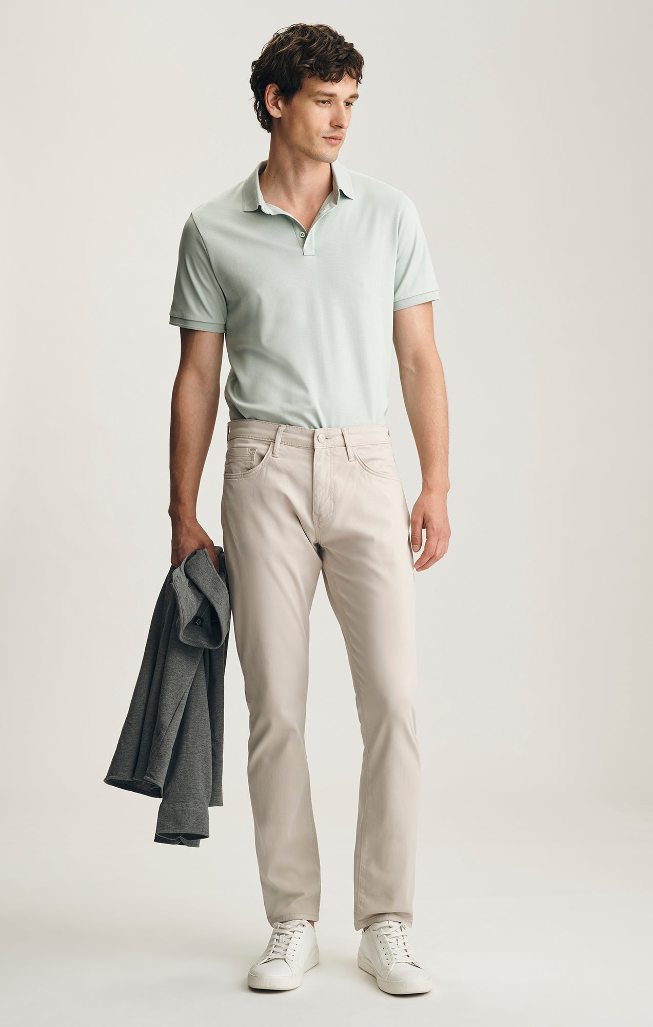 MARCUS SLIM STRAIGHT LEG IN PEBBLE CITY - Mavi Jeans