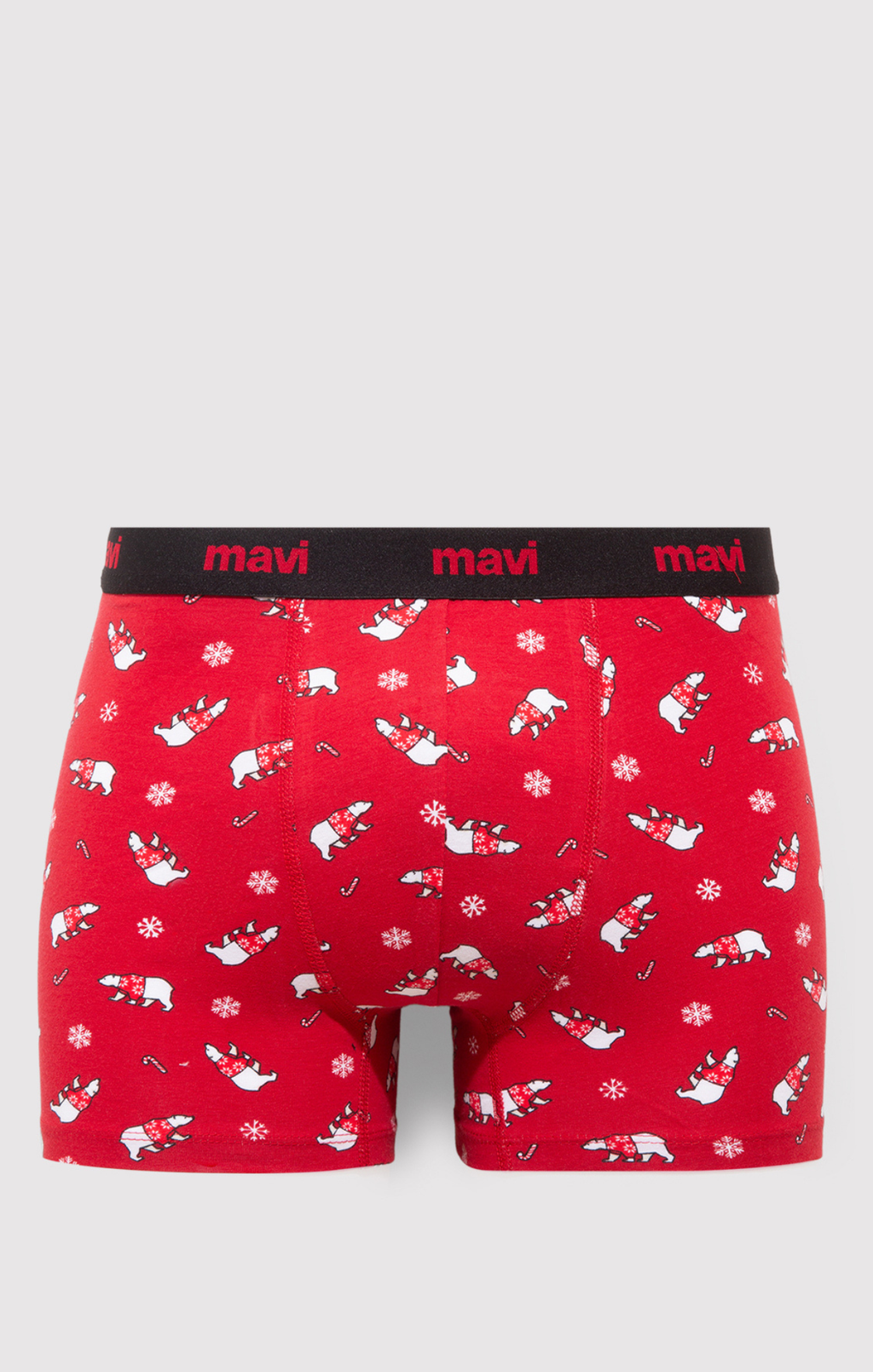 BOXER BRIEFS IN TRUE RED