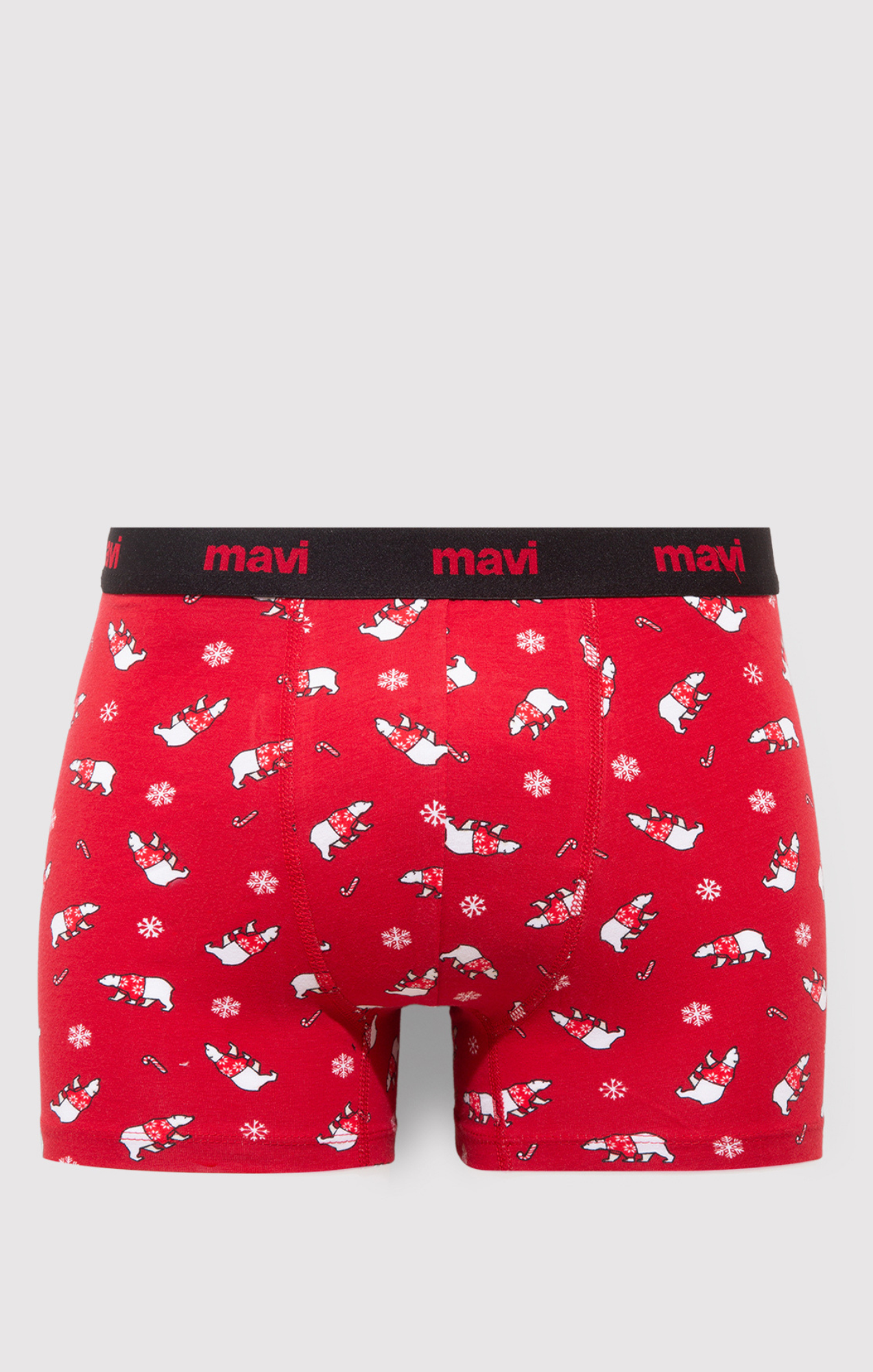 BOXER BRIEFS IN TRUE RED