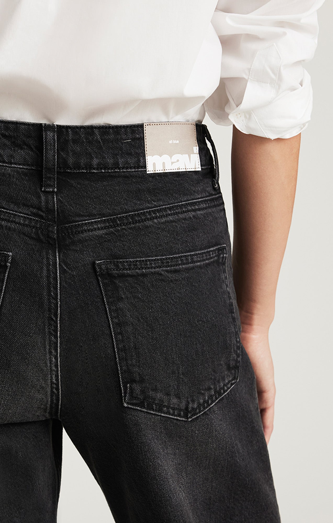 FLORIDA WIDE LEG IN DARK SMOKE CLASSIC BLUE - Mavi Jeans